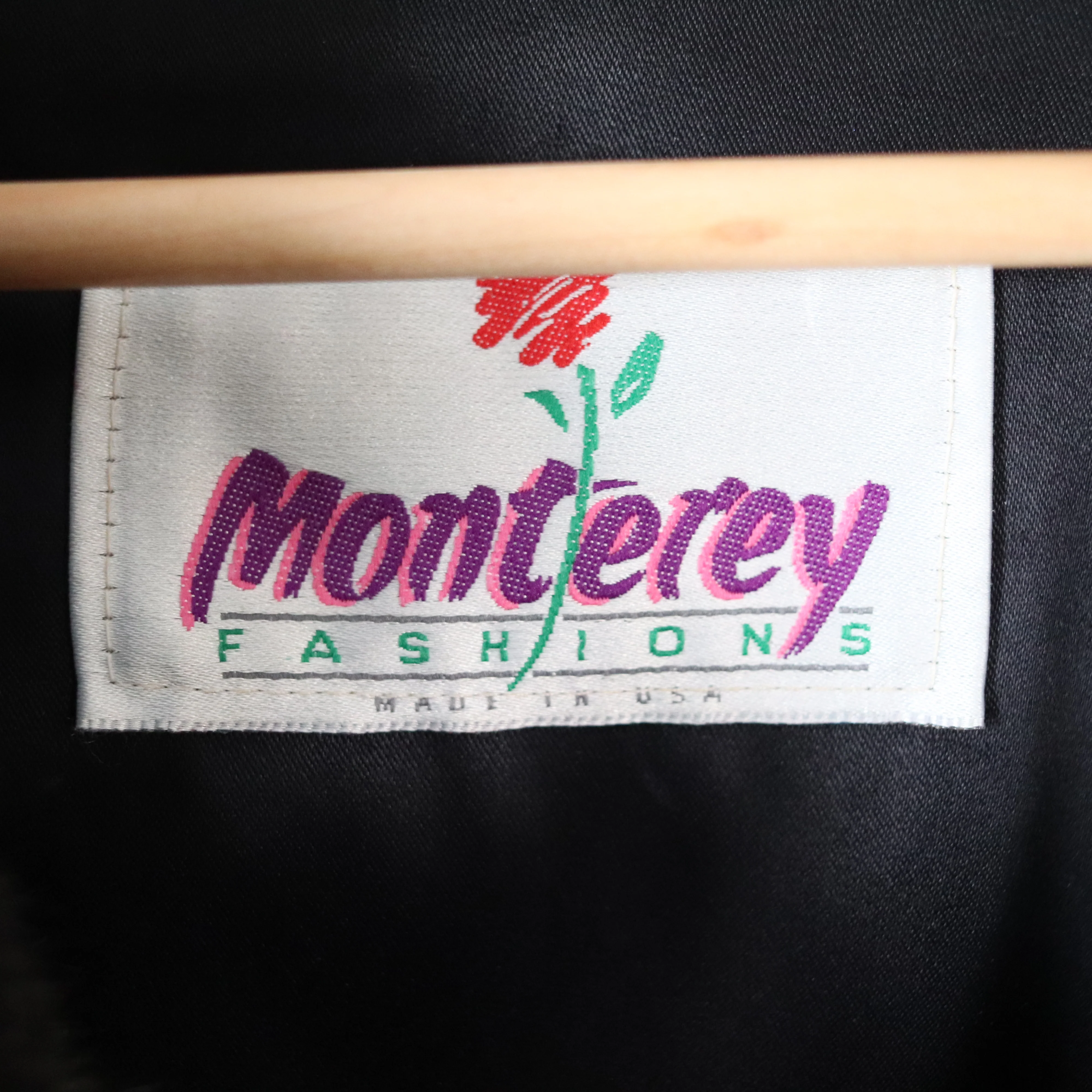 80s/90s Thick Faux Mink Fur Coat Disco Glam Plush Heavy By Monterey - Image 8
