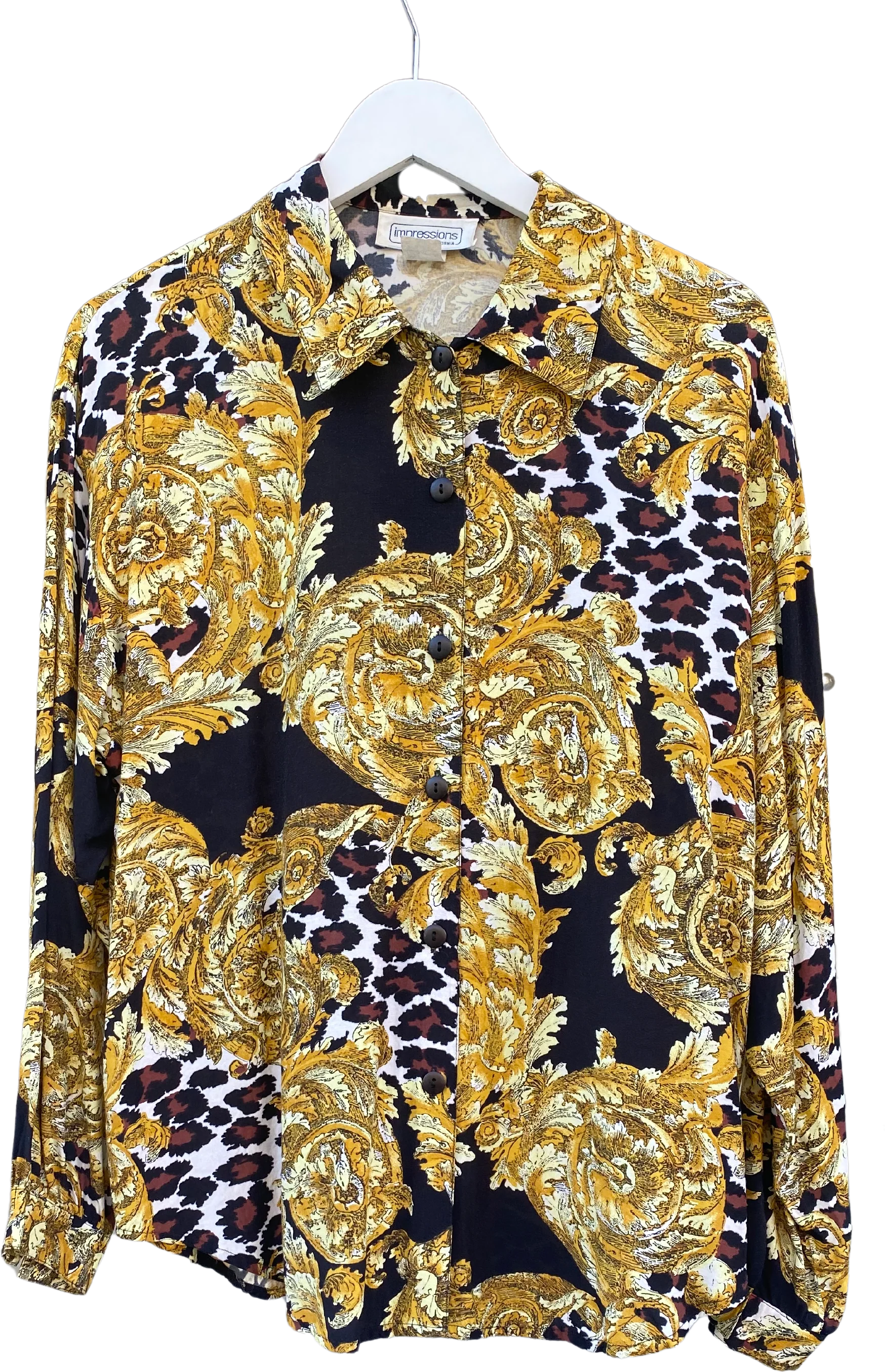 80s/90s Versace Type Print