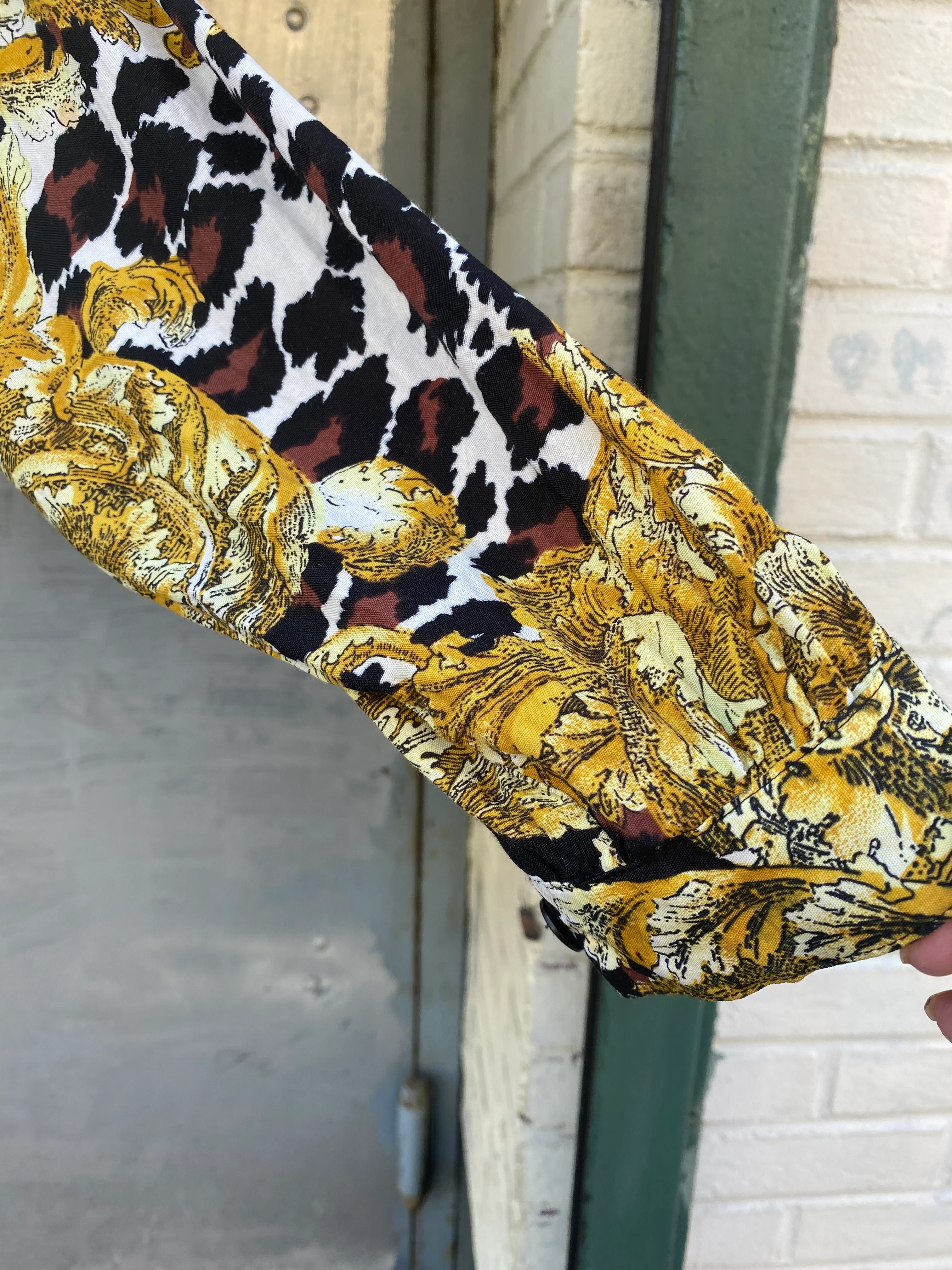 80s/90s Versace Type Print - Image 3