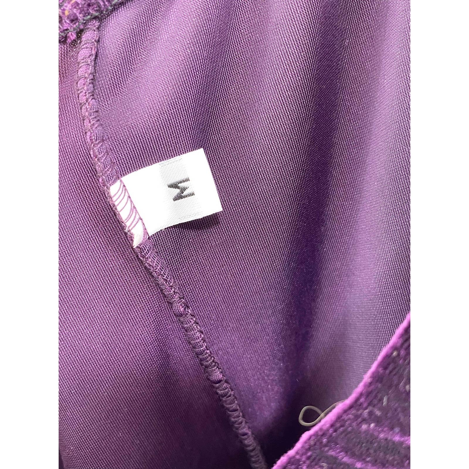 80s 90s Vintage Purple Velvet Jacket Tank and Maxi Skirt Three Piece Set by Ricci - Image 10