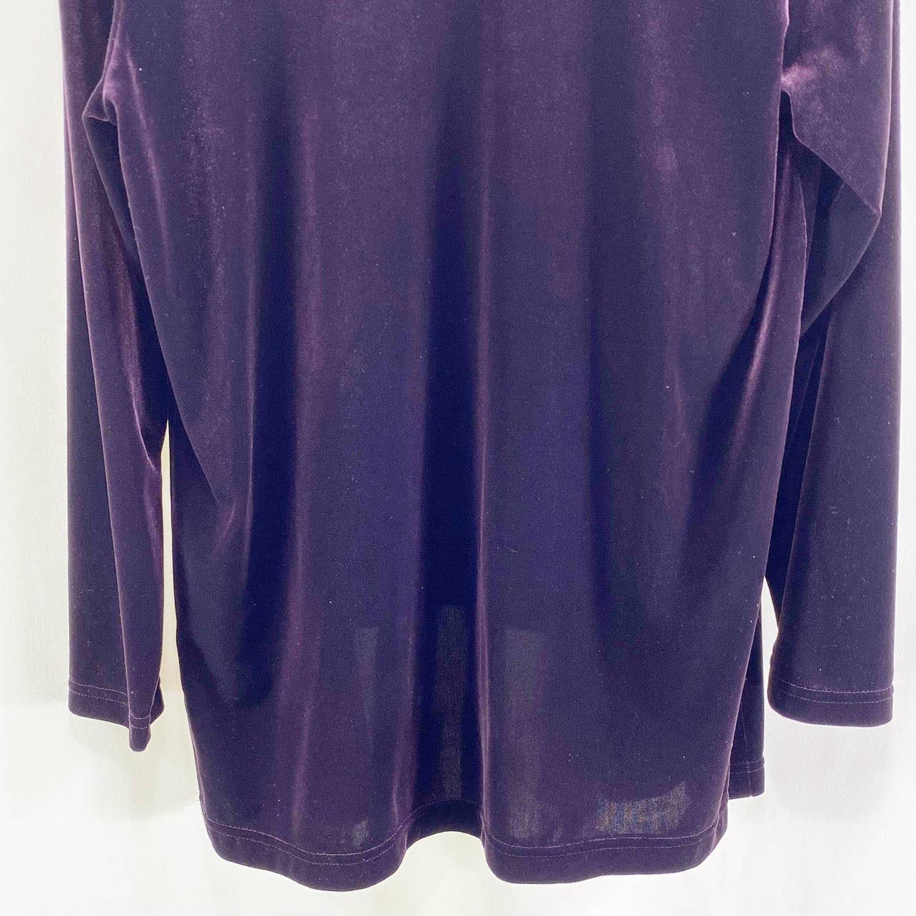 80s 90s Vintage Purple Velvet Jacket Tank and Maxi Skirt Three Piece Set by Ricci - Image 16