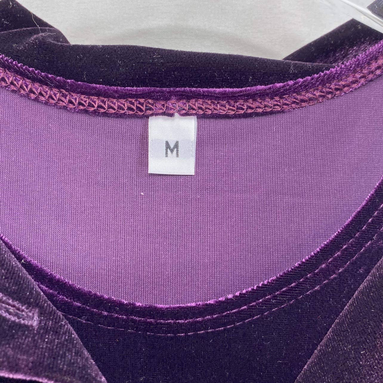 80s 90s Vintage Purple Velvet Jacket Tank and Maxi Skirt Three Piece Set by Ricci - Image 8