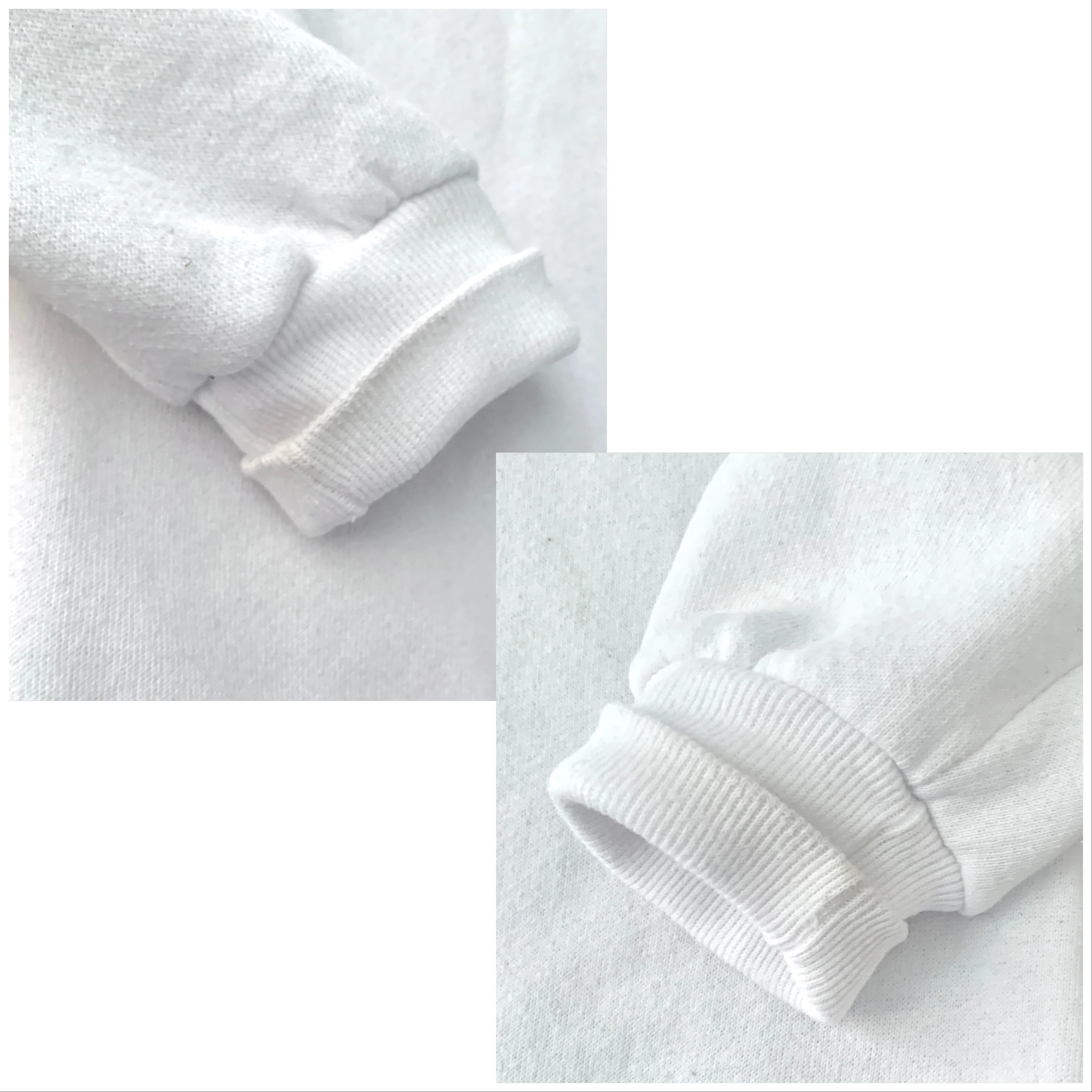 80s/90s White Embroidered Bunnies Long Sleeve Sweatshirt by Morning Star - Image 14