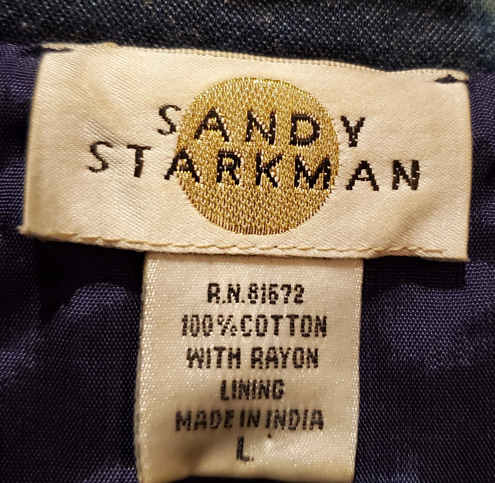 80s/90s Wild Multicolor Chenille Jacket By Sandy Starkman - Image 3