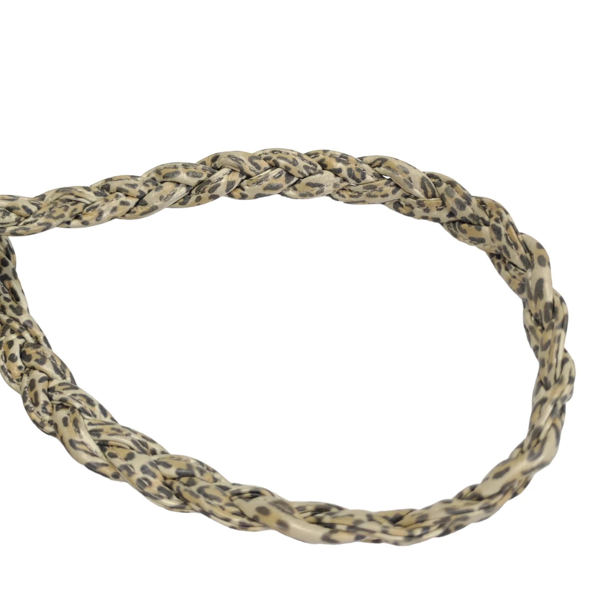 80s Animal Print Leather Snakeskin Crossbody Purse By Kcee - Image 7