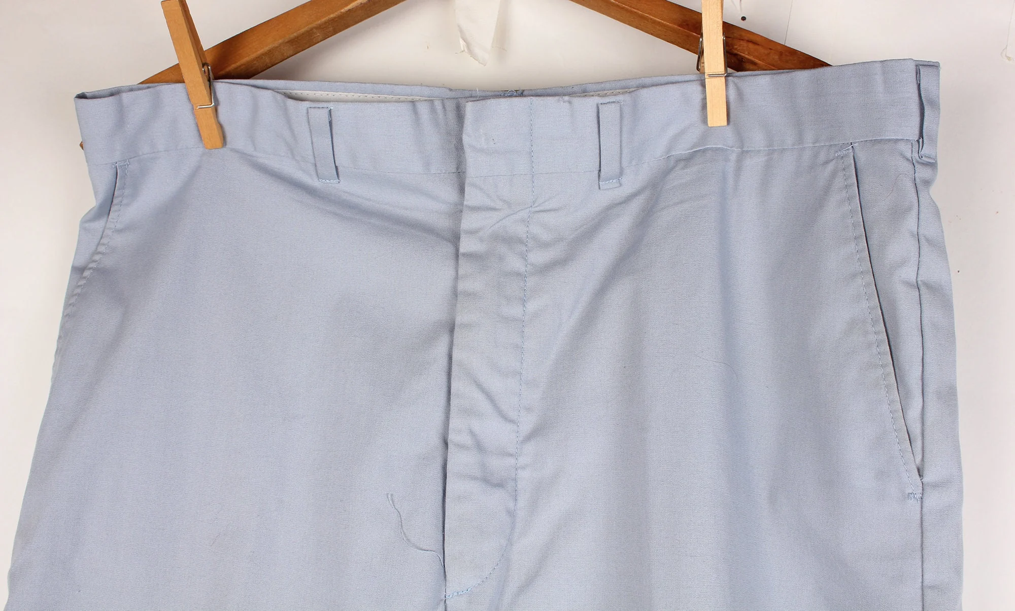 80s Arnold Palmer Brand Baby Blue Light Men's Summer Dress Pants Golf Slacks by Arnold Palmer - Image 4