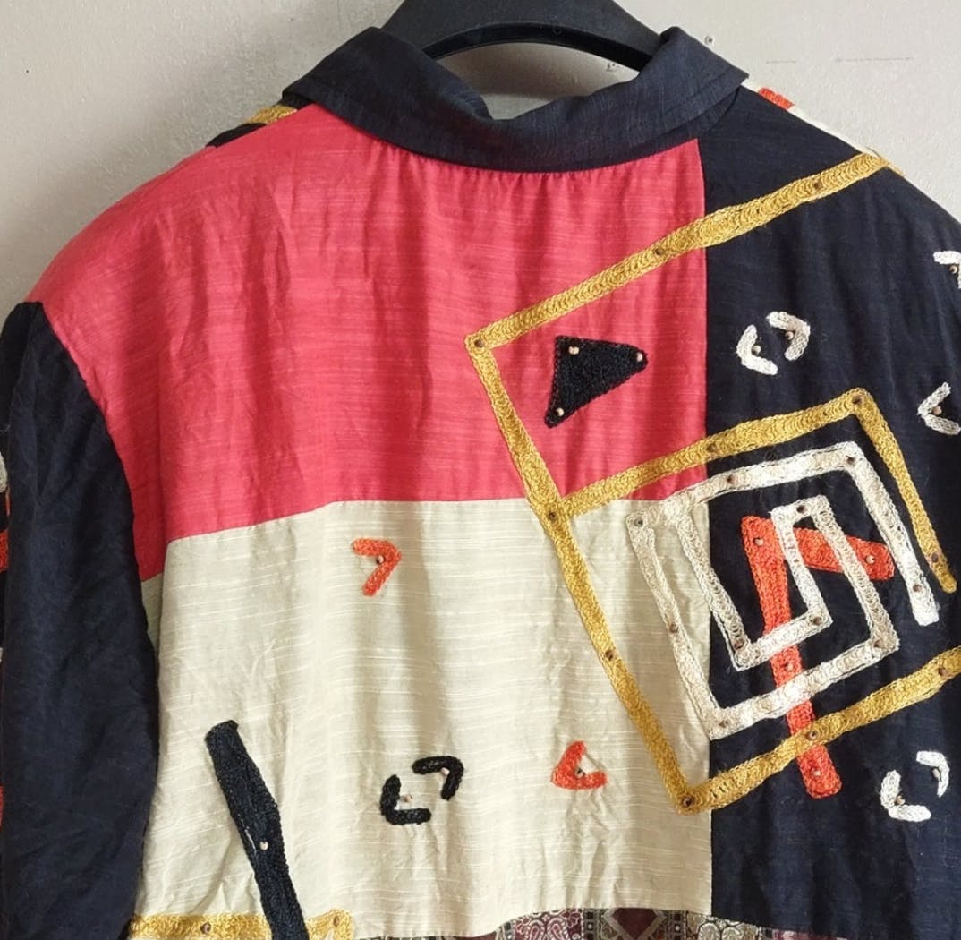 80's Funky Printed Jacket by Maggie Barnes - Image 5