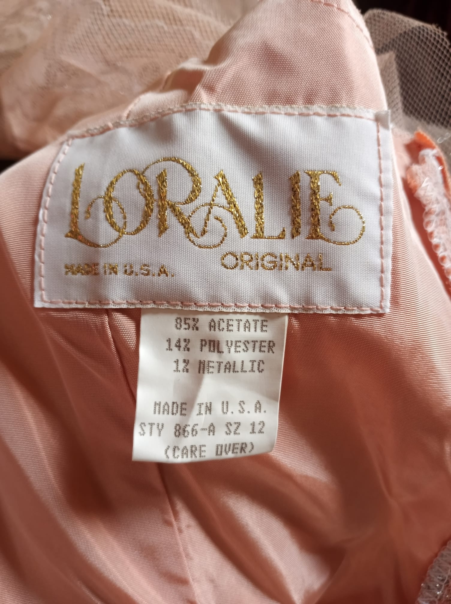 80s Asymmetrical Prom Dress 50s Style Sweetheart Cut By Loralie Original - Image 11