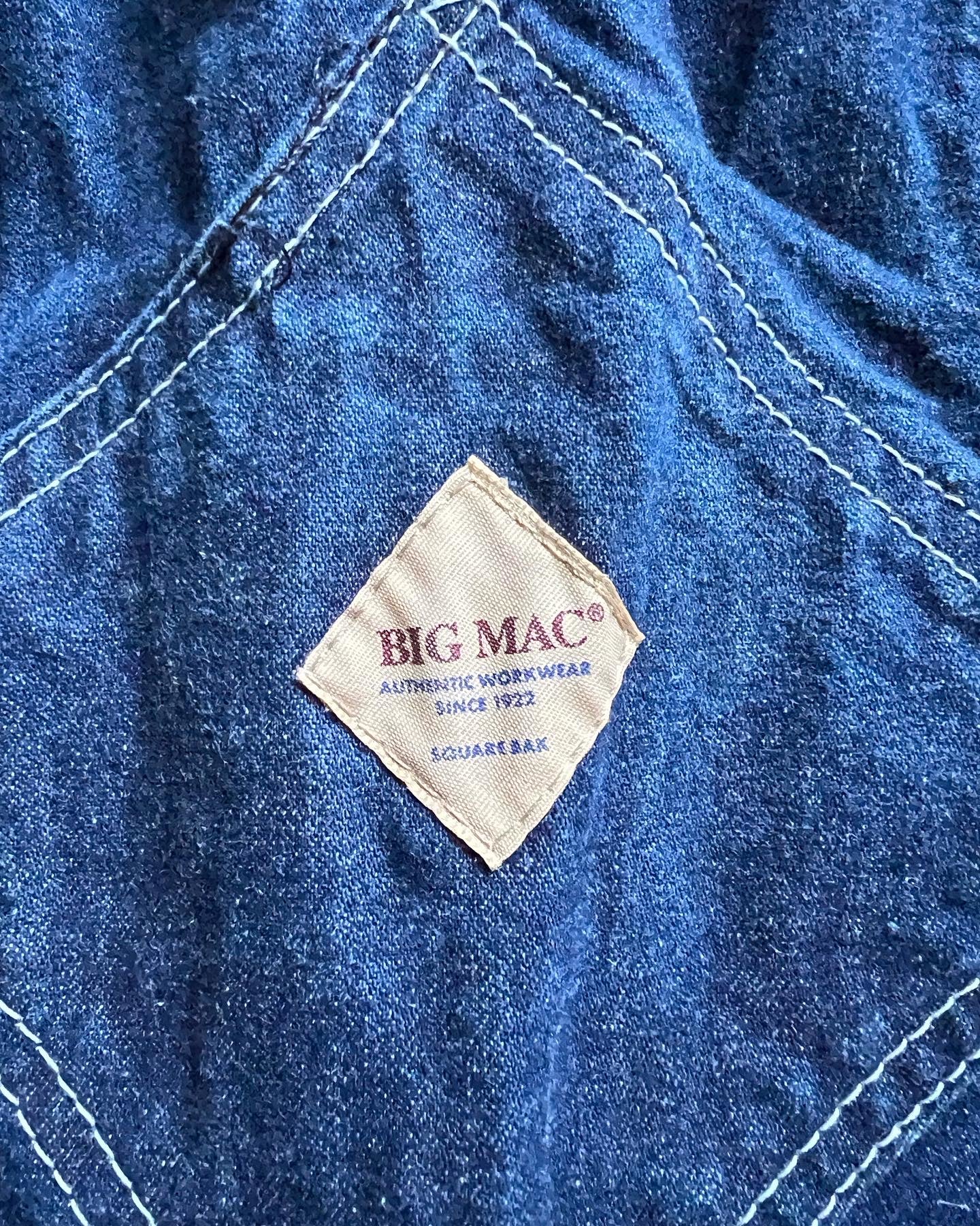 80s Barely Worn Overalls Size 34 by Big Mac - Image 10