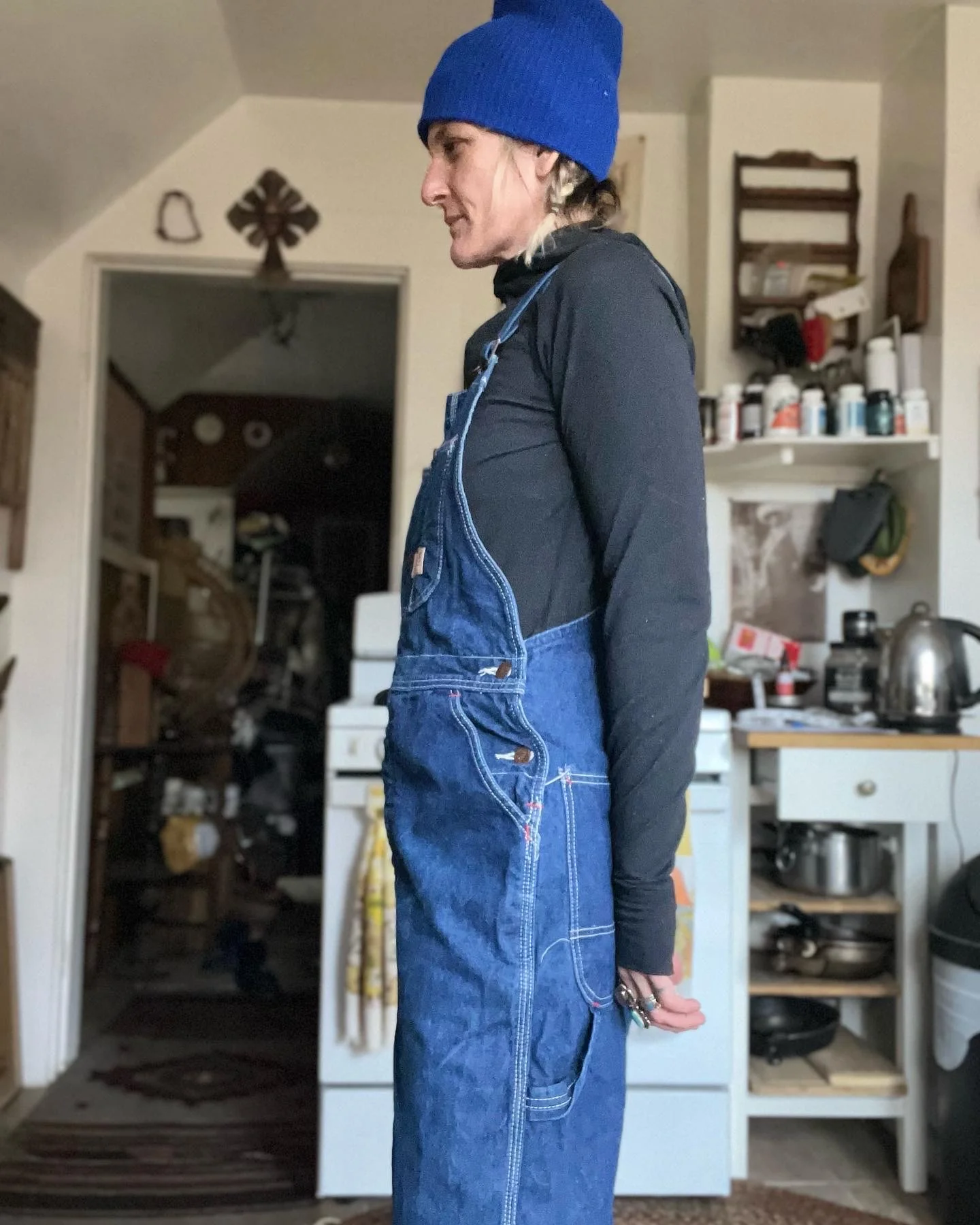 80s Barely Worn Overalls Size 34 by Big Mac - Image 6