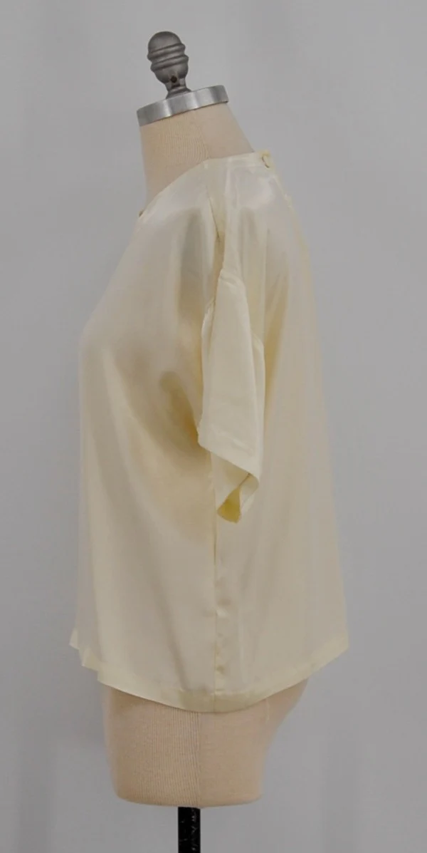 80s Gold Oversized Blouse By Maren - Image 3