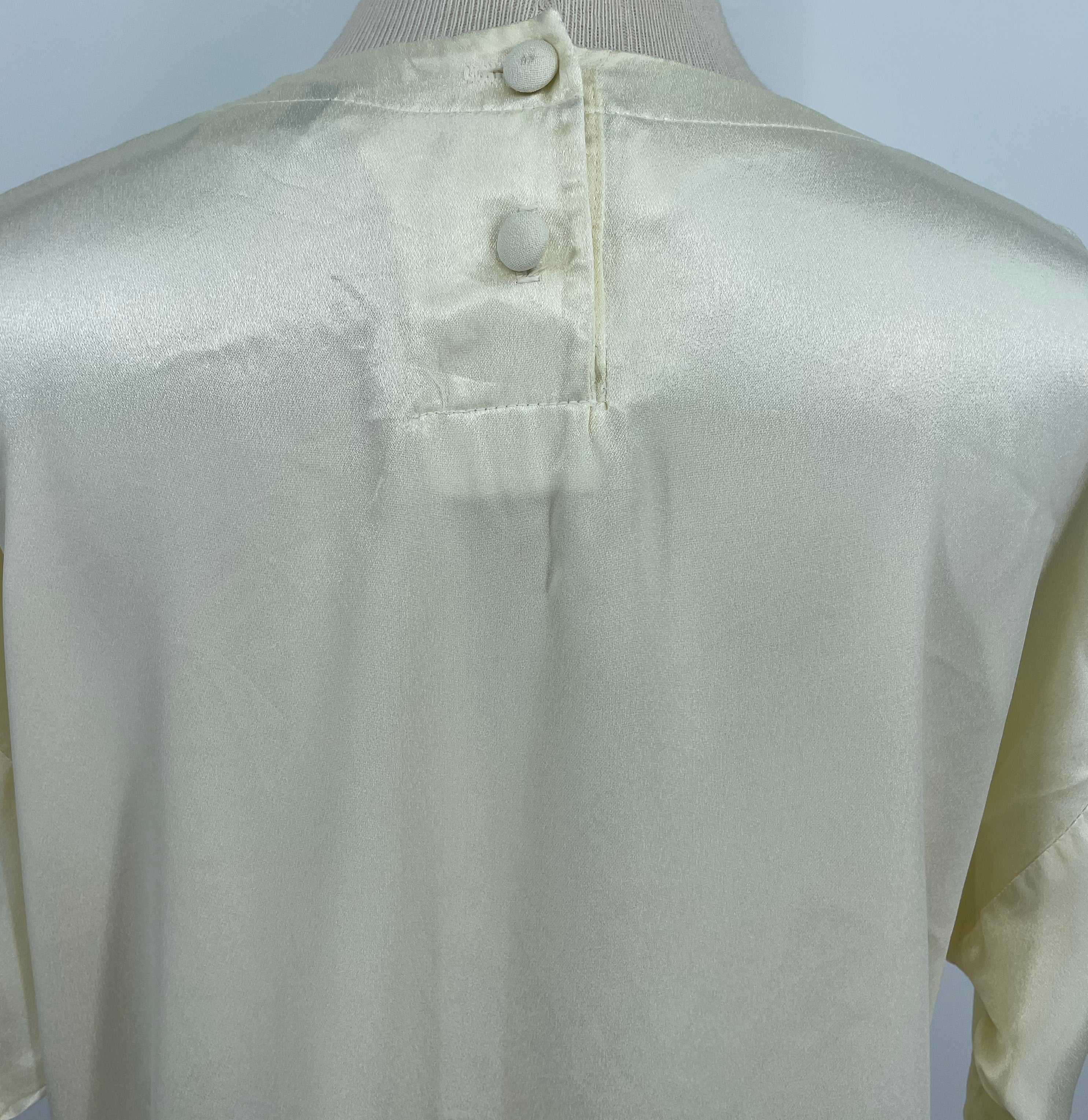 80s Gold Oversized Blouse By Maren - Image 5