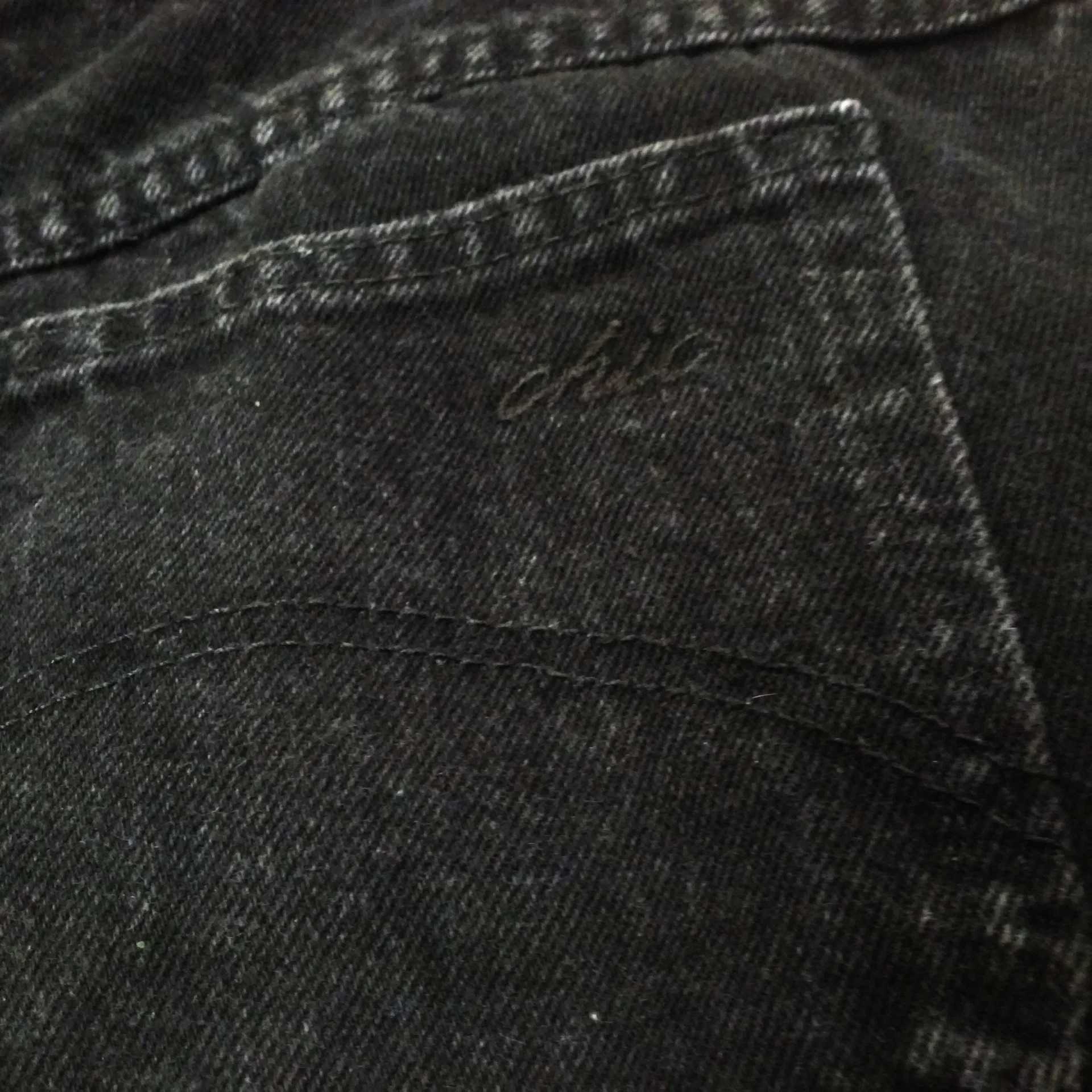 80s Black Denim Mom Jeans Plus-22 High Rise Taper Leg By Chic Jeans Made In Usa - Image 12