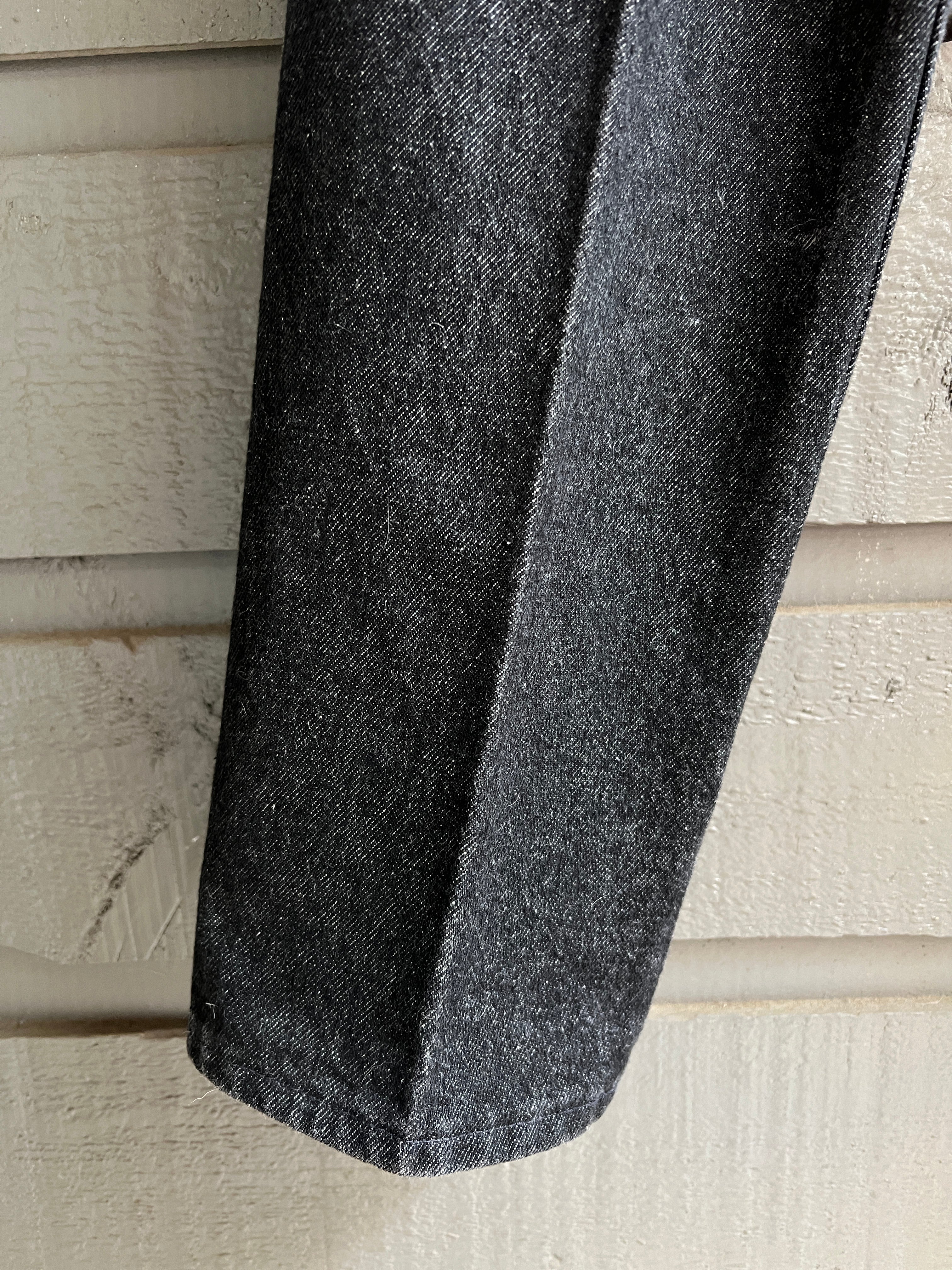 80s Black High Waisted Sawtooth Bareback Mom Jeans By Roper - Image 10