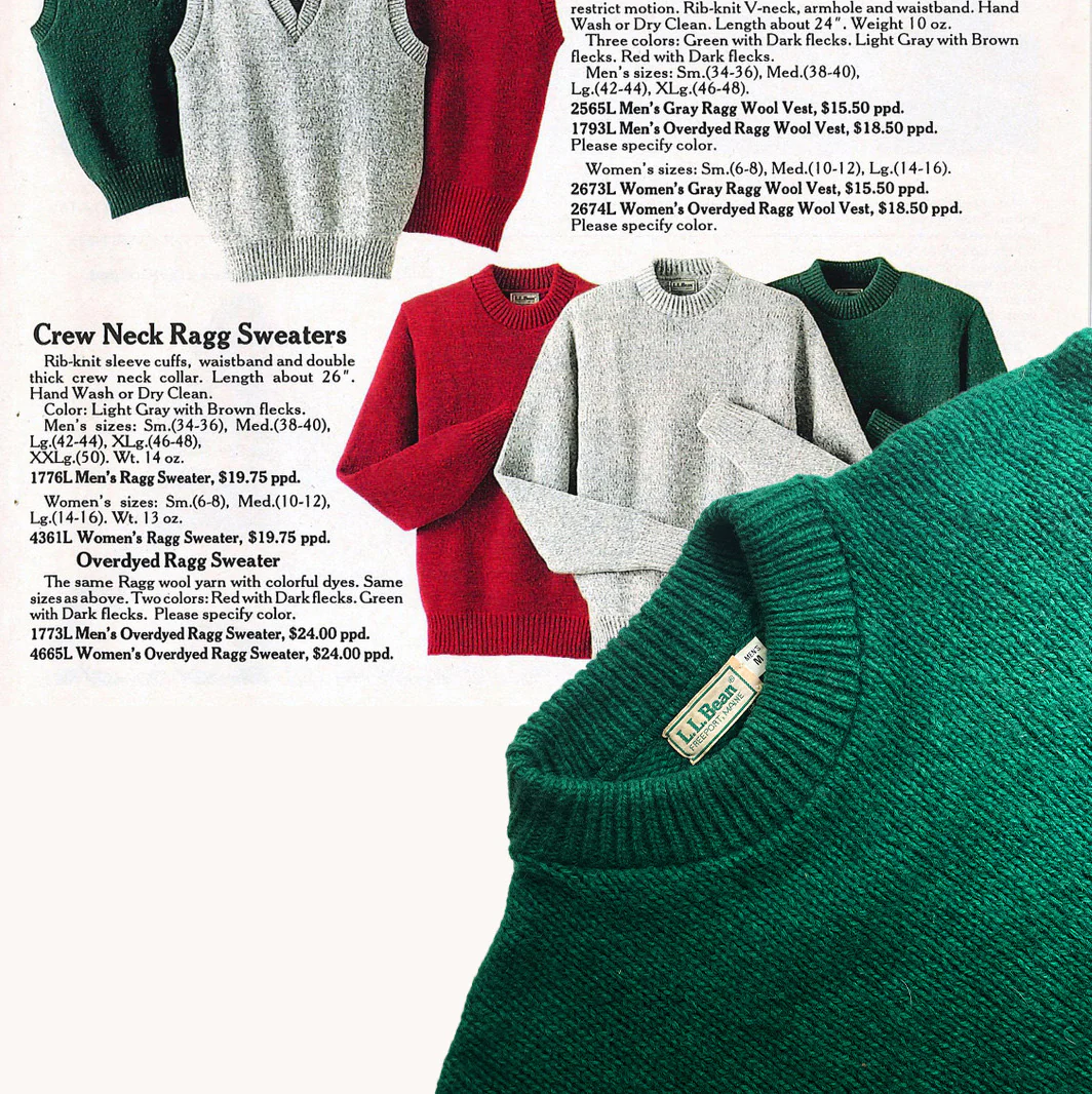 80s Bright Green Crewneck Sweater By L.L. Bean - Image 4