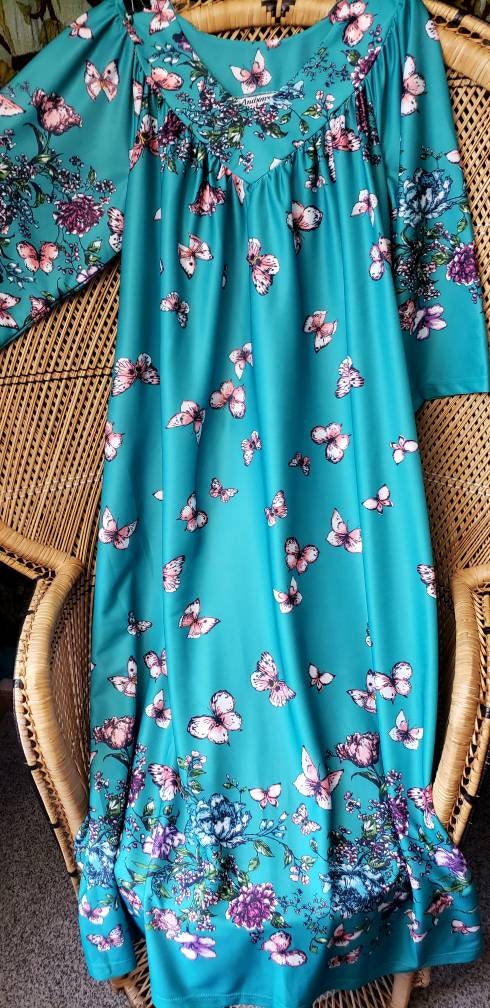 80s Butterflies And Flowers Loungewear With Pockets By Anthony Richards - Image 4