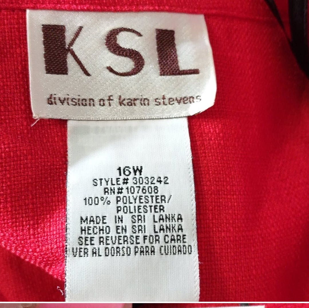 80's Stylish Button Front Pleated Back Top by Karen Stevens - Image 7