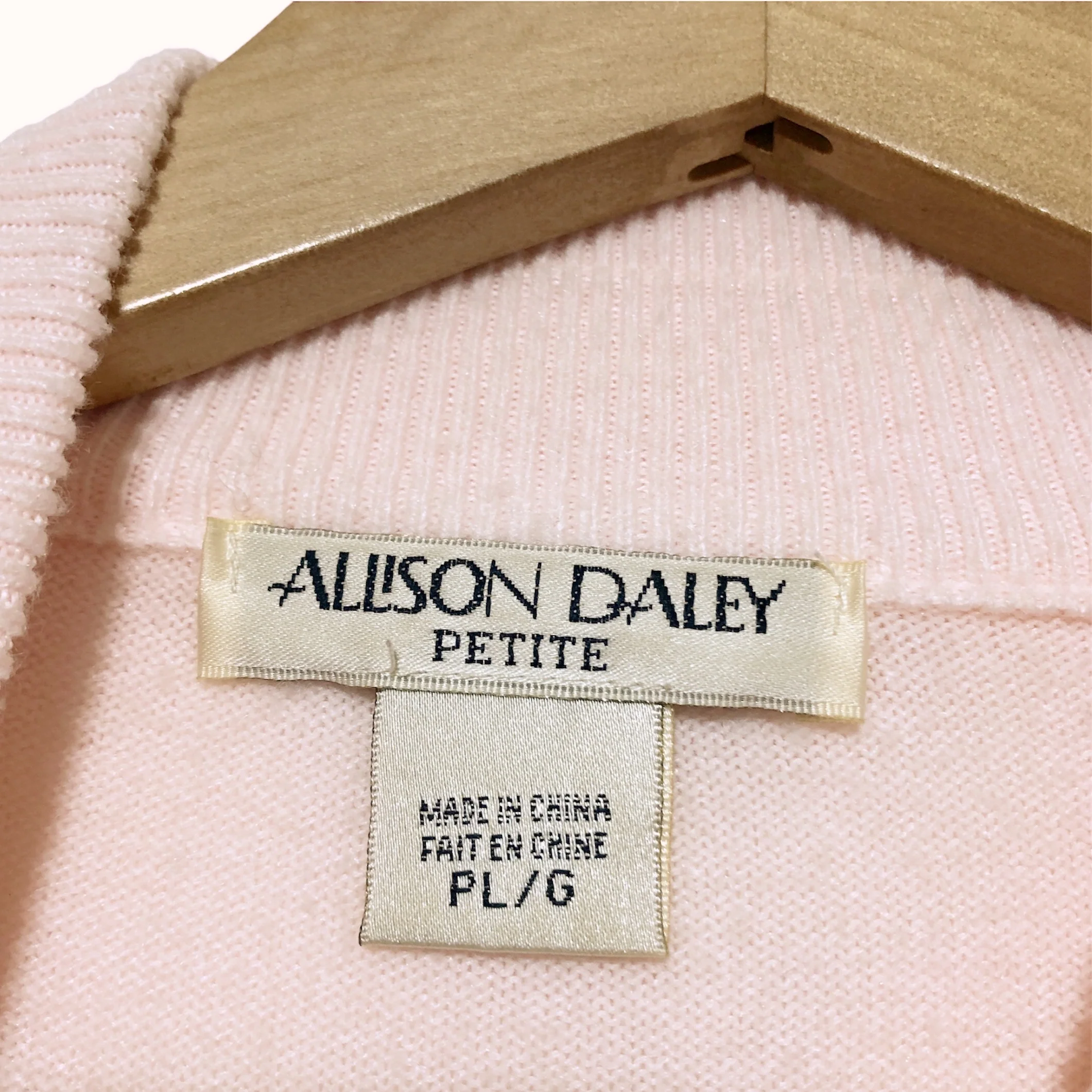 80s Cable Knit Soft Mockneck Sweater By Allison Daley Petite - Image 8