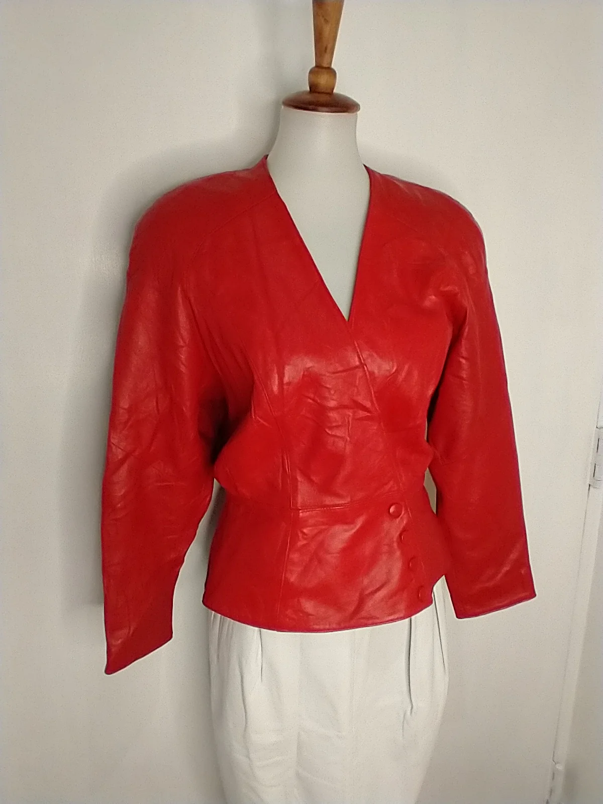 80s Can't Touch This Leather Jacket By Tannery West - Image 5