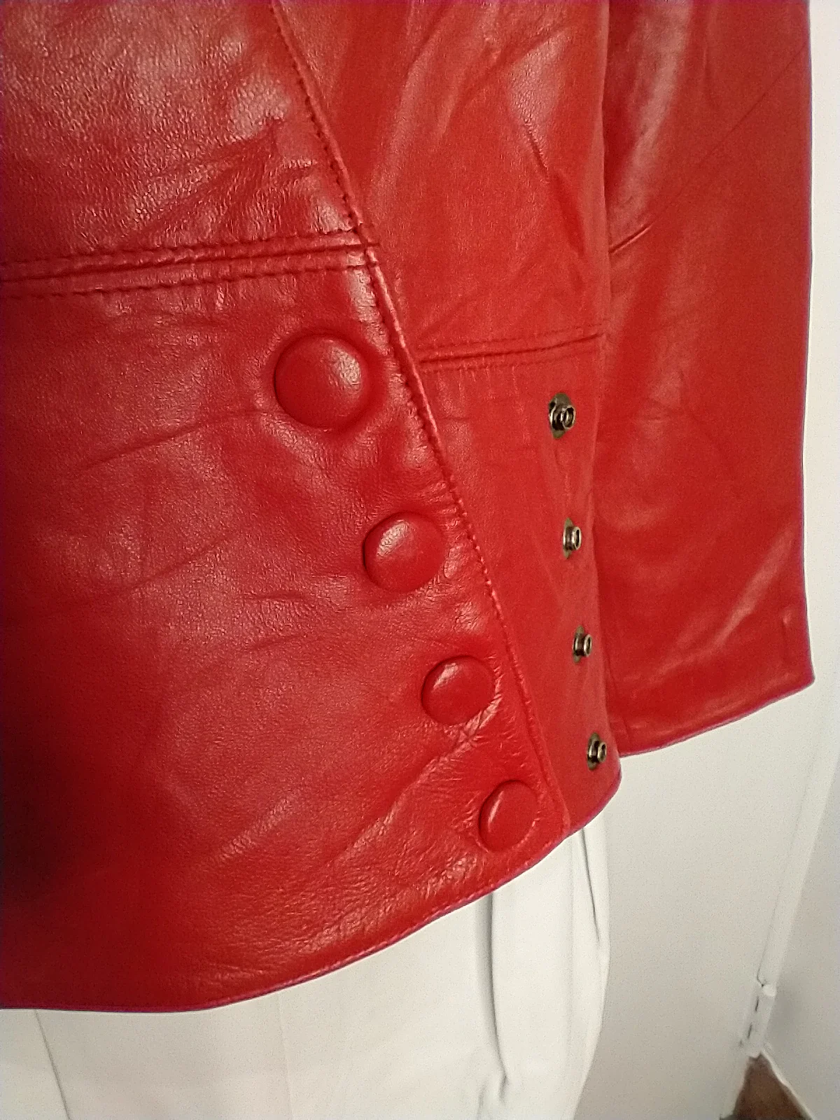 80s Can't Touch This Leather Jacket By Tannery West - Image 7