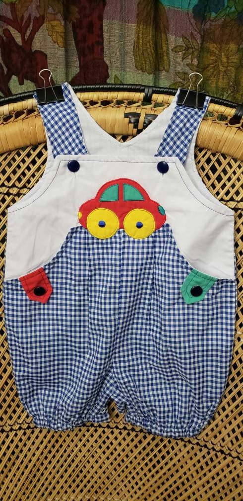 80s Car Romper a Tiny Tots Original 18m - Image 4