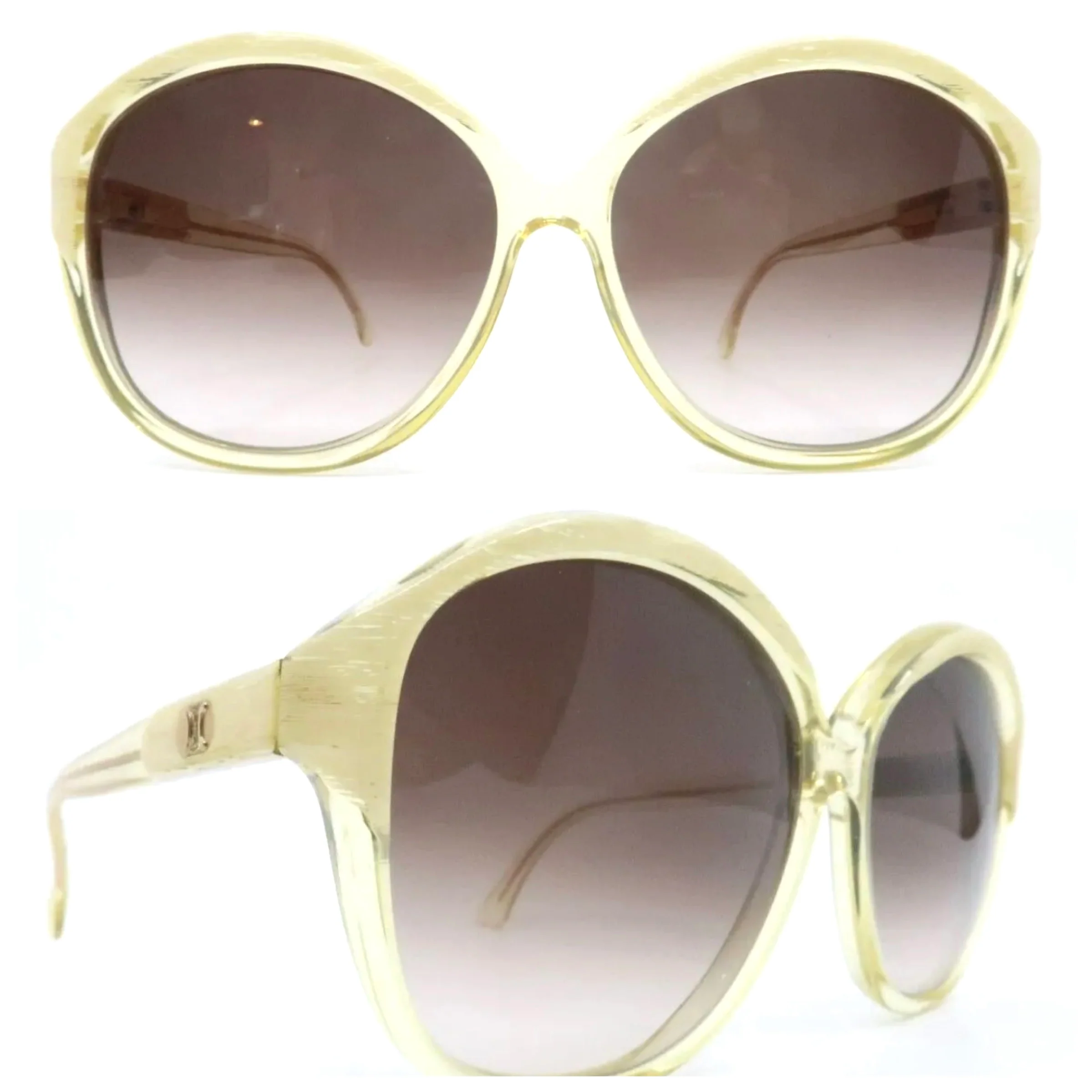 80s Celine Paris Sunglasses Mod C92 12, Handmade, Fr By Celine - Image 3