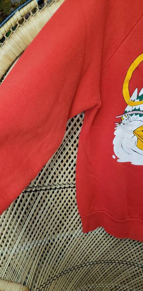 80s Cheers Santa Ugly Christmas Sweatshirt by Miller - Image 9