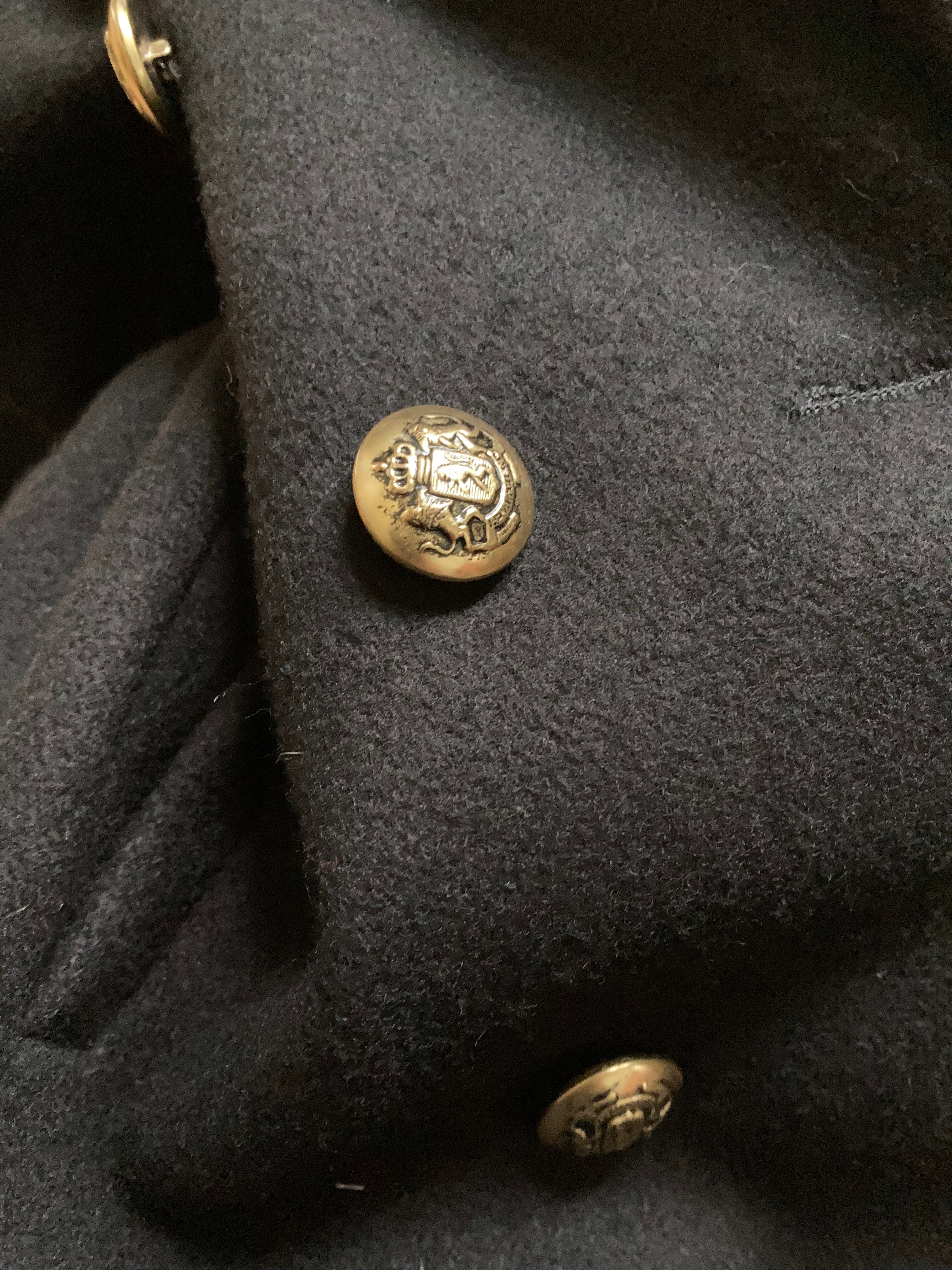 80s Classic Double-breasted Coat By Michelle Francois - Image 10