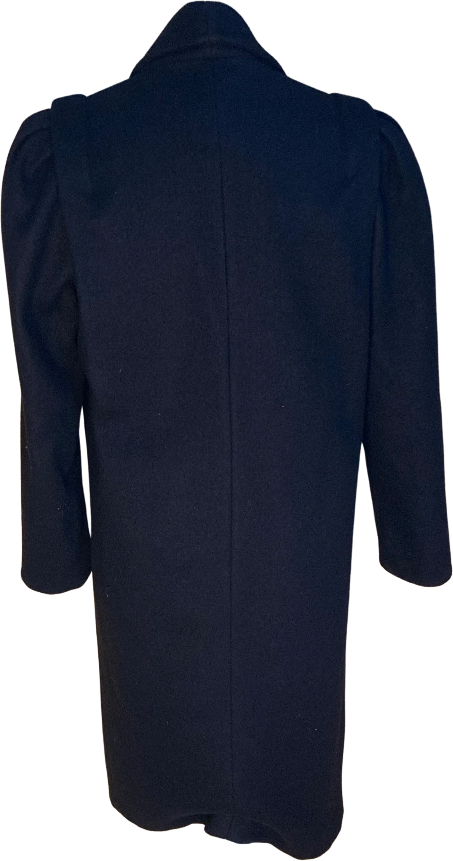 80s Classic Double-breasted Coat By Michelle Francois - Image 2