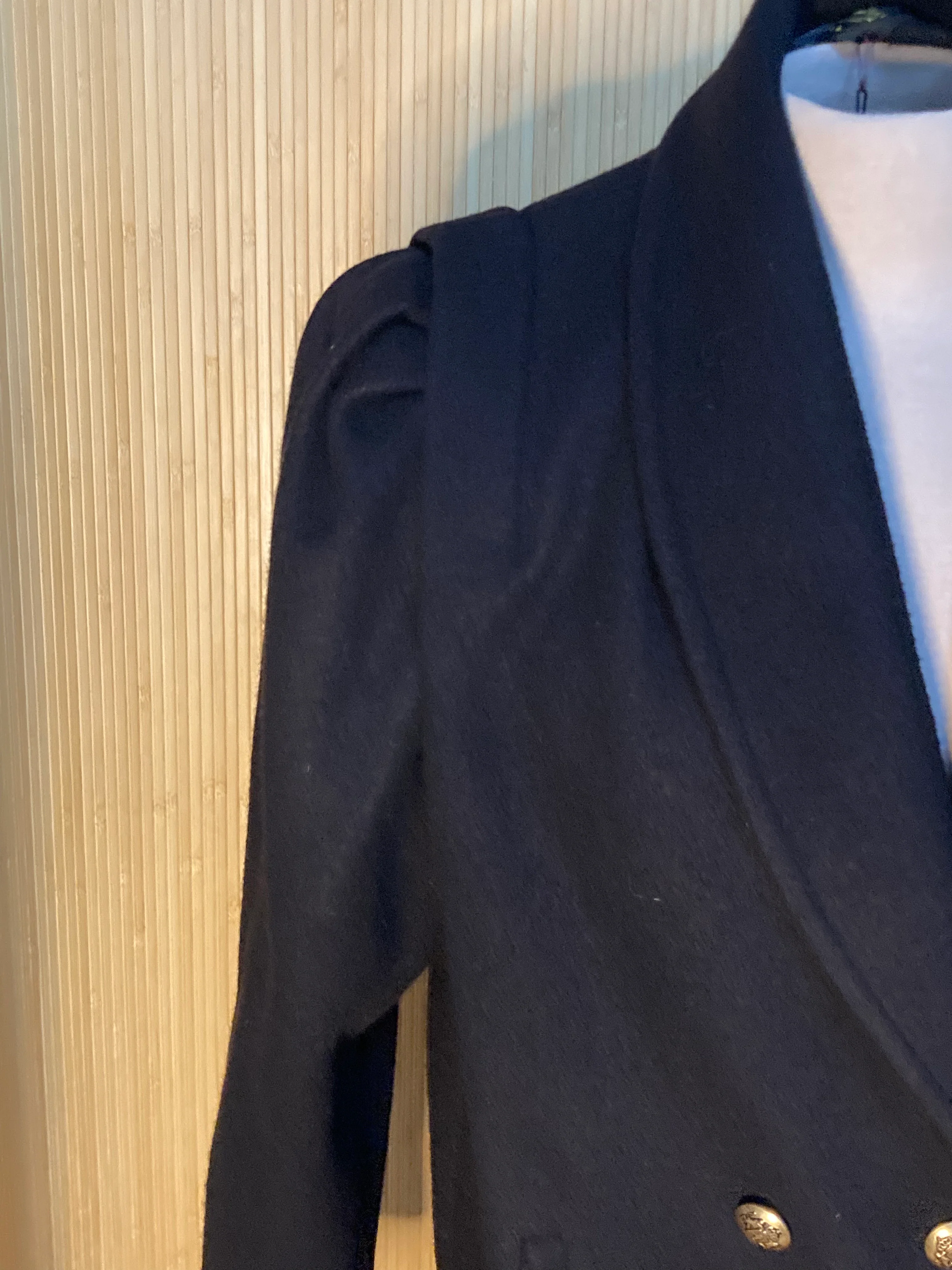 80s Classic Double-breasted Coat By Michelle Francois - Image 4