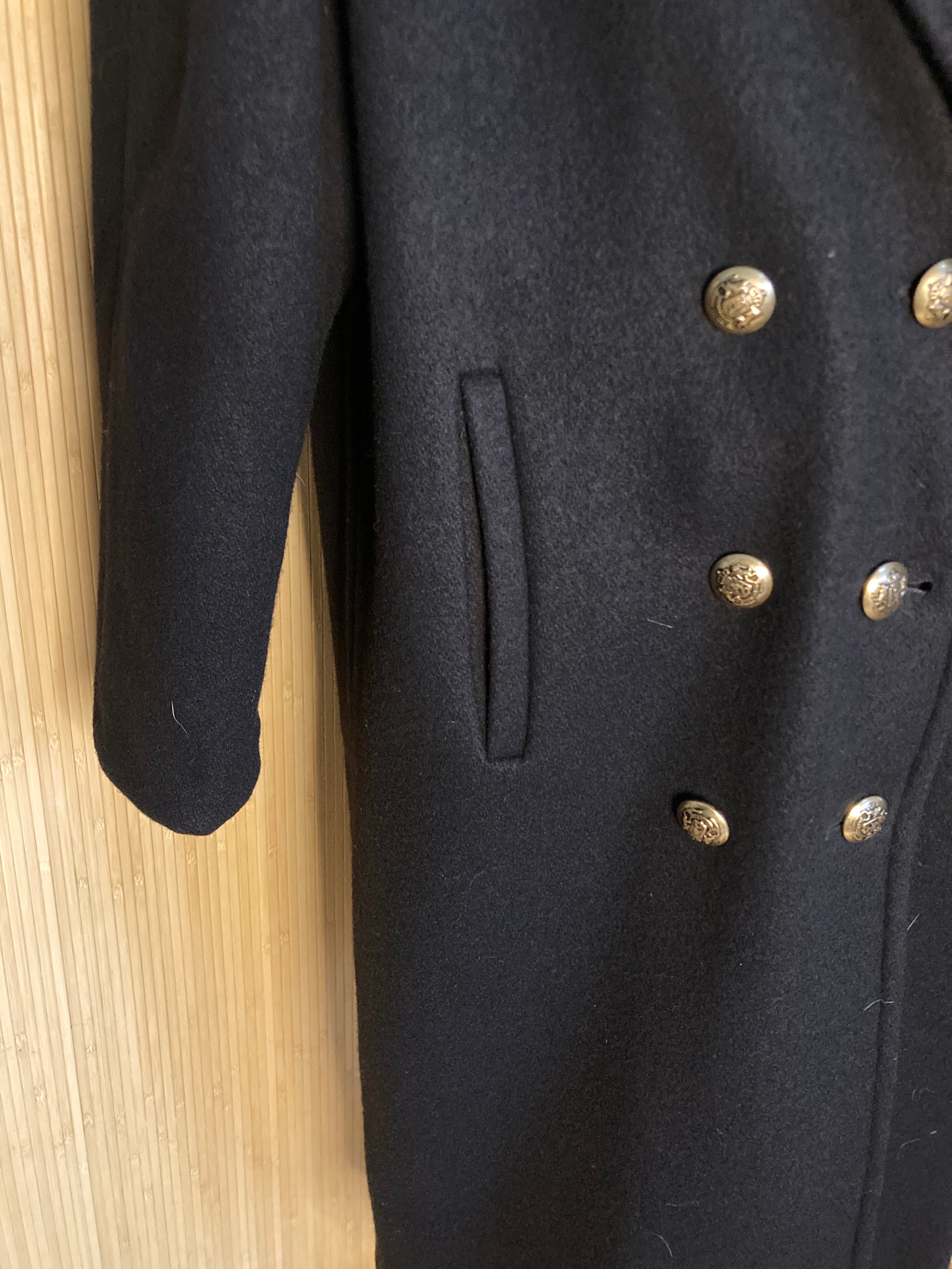 80s Classic Double-breasted Coat By Michelle Francois - Image 6