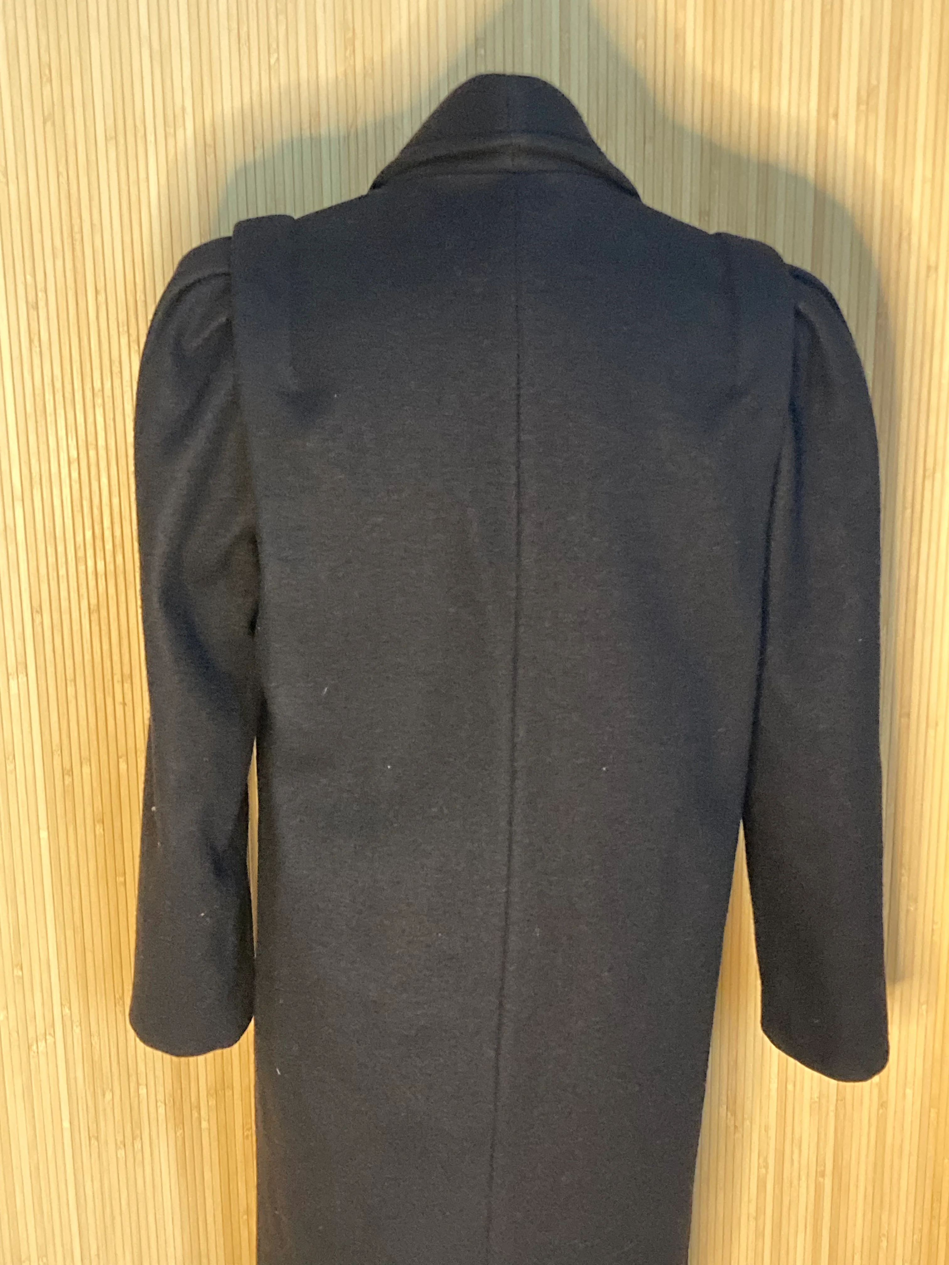80s Classic Double-breasted Coat By Michelle Francois - Image 8