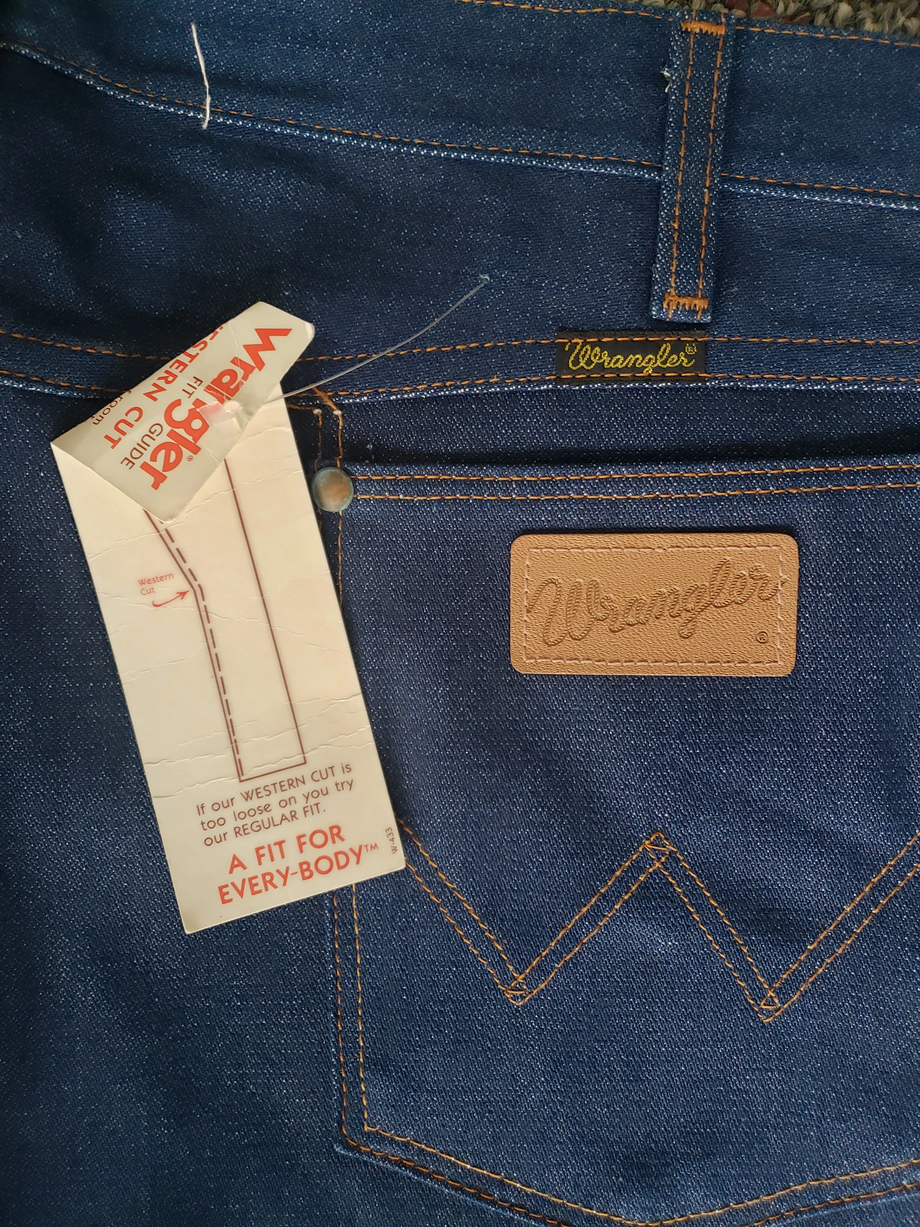 80s Classic Straight Leg Jeans By Wrangler - Image 3