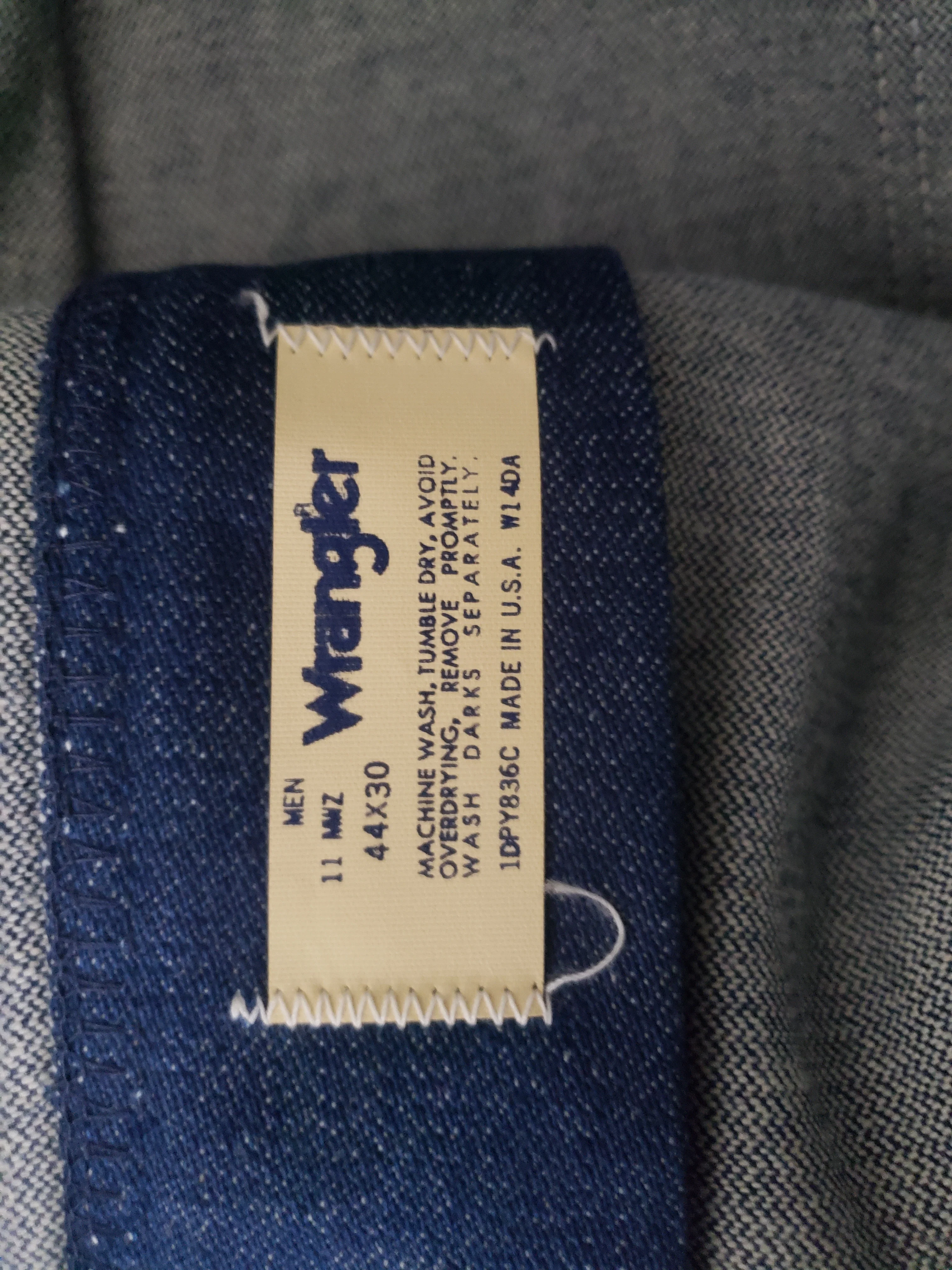 80s Classic Straight Leg Jeans By Wrangler - Image 4