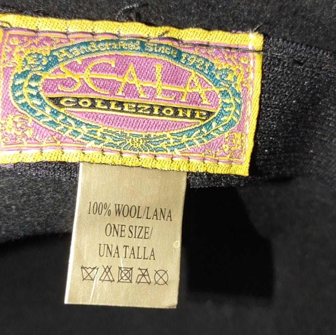 80's Leopard Accent Wool Hat by Scala Collezione - Image 5