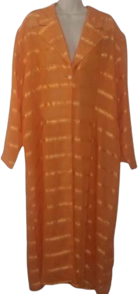 80s Coral Maxi Duster By Hosanna Design