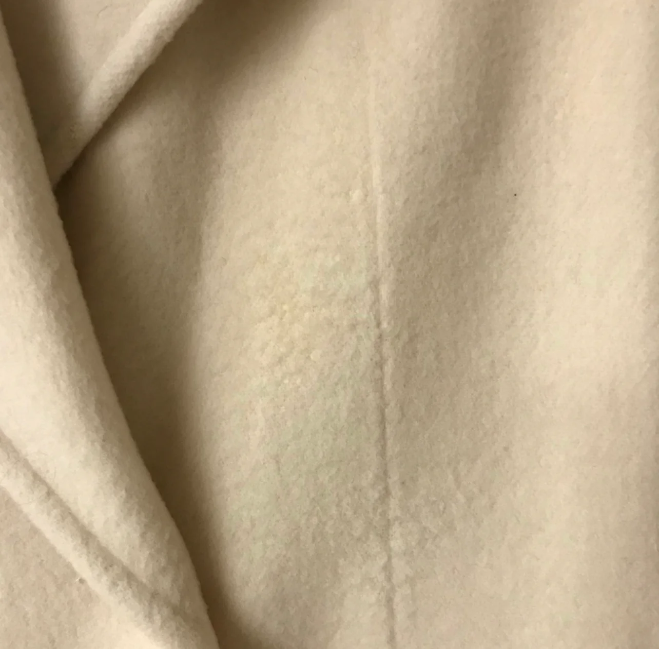 80s Cream Long Dress Coat By Wellington Fashions - Image 9