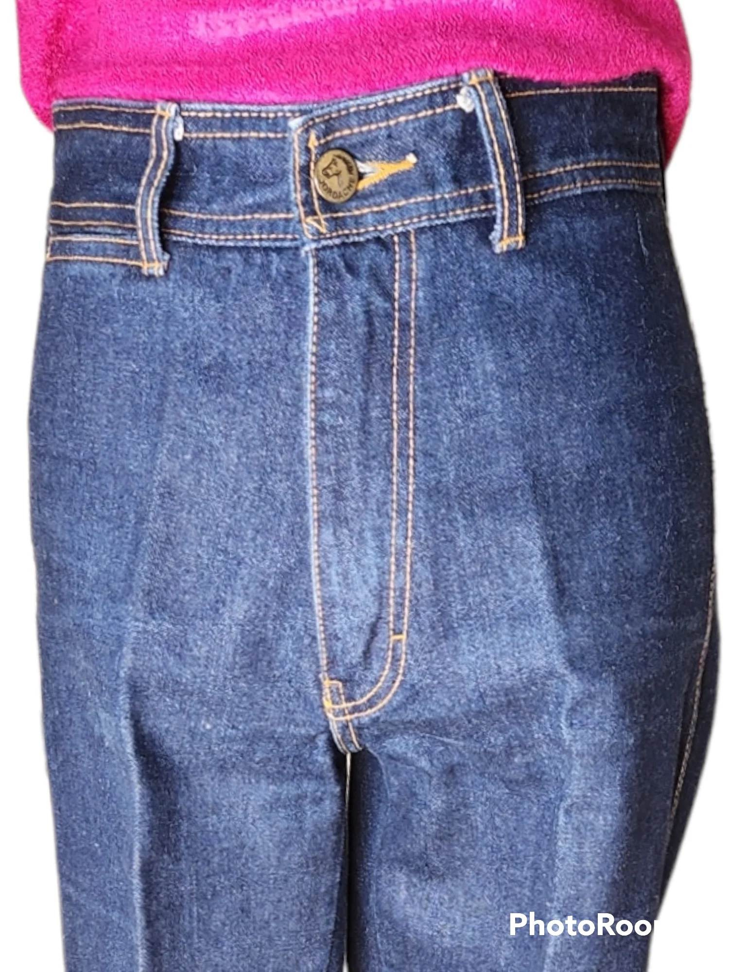 80s Dark Wash High Waist Straight Leg Jeans By Jordache - Image 7