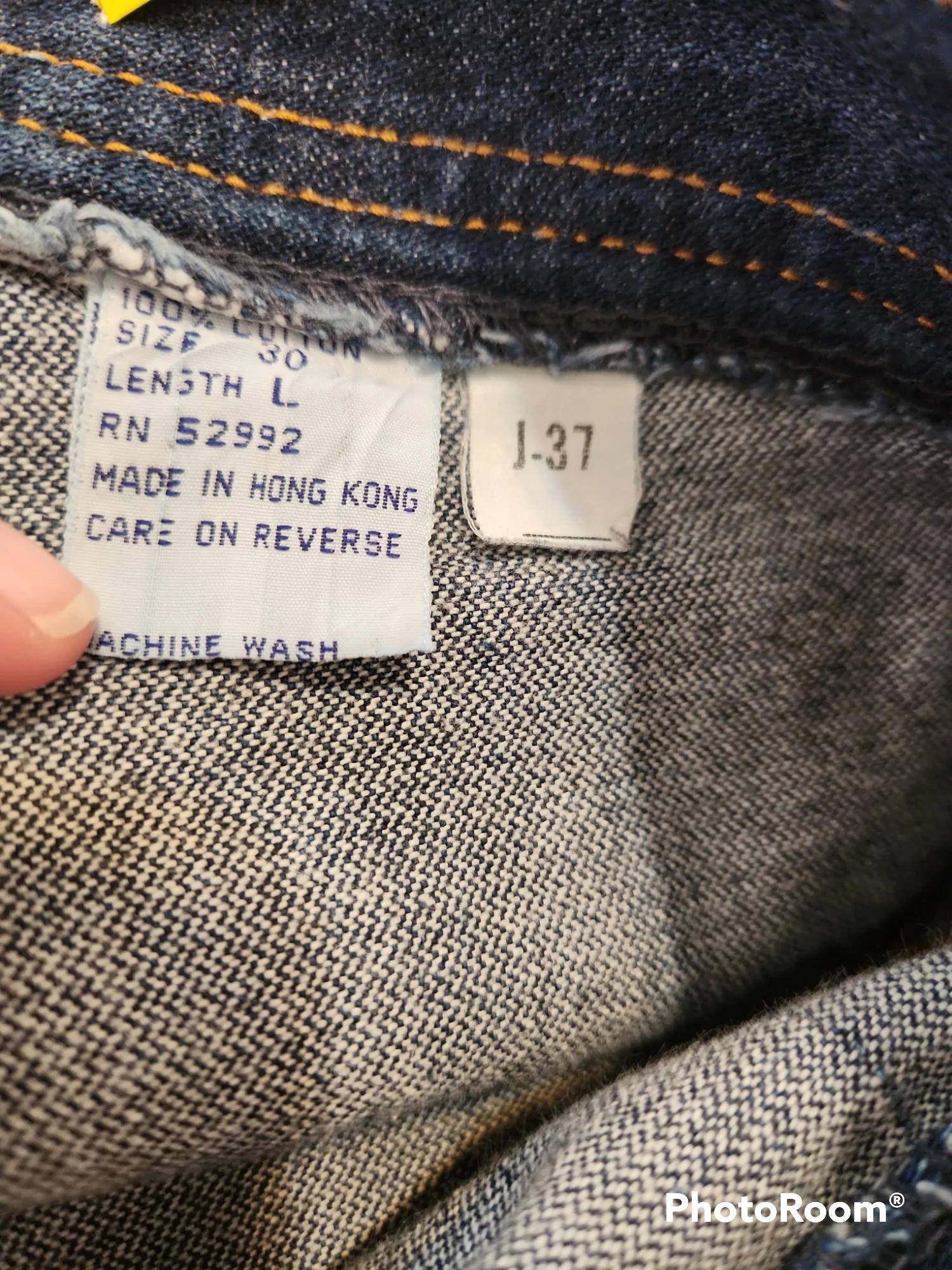 80s Dark Wash High Waist Straight Leg Jeans By Jordache - Image 8