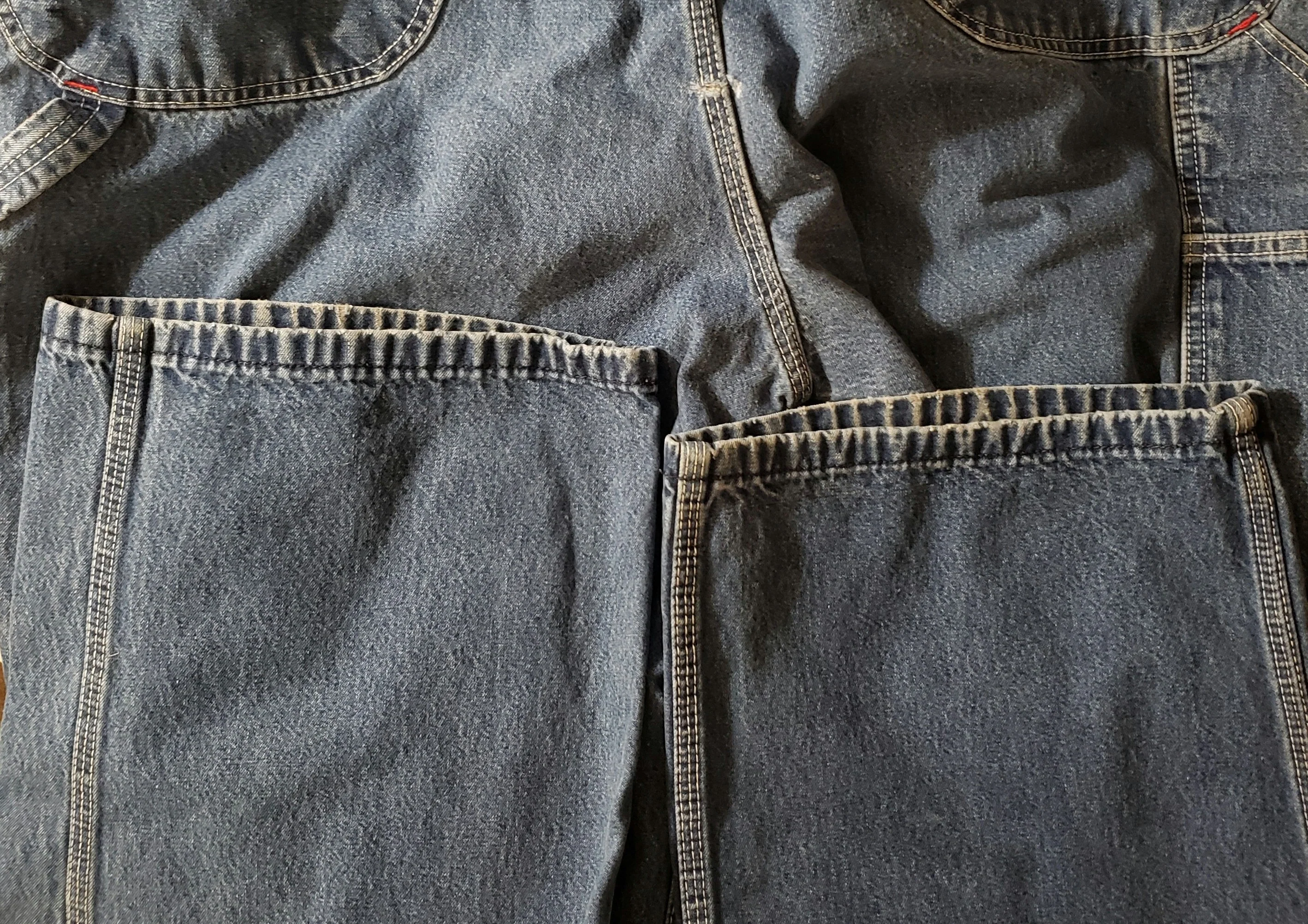 80s Denim Bib Front Overalls By Big Mac - Image 12