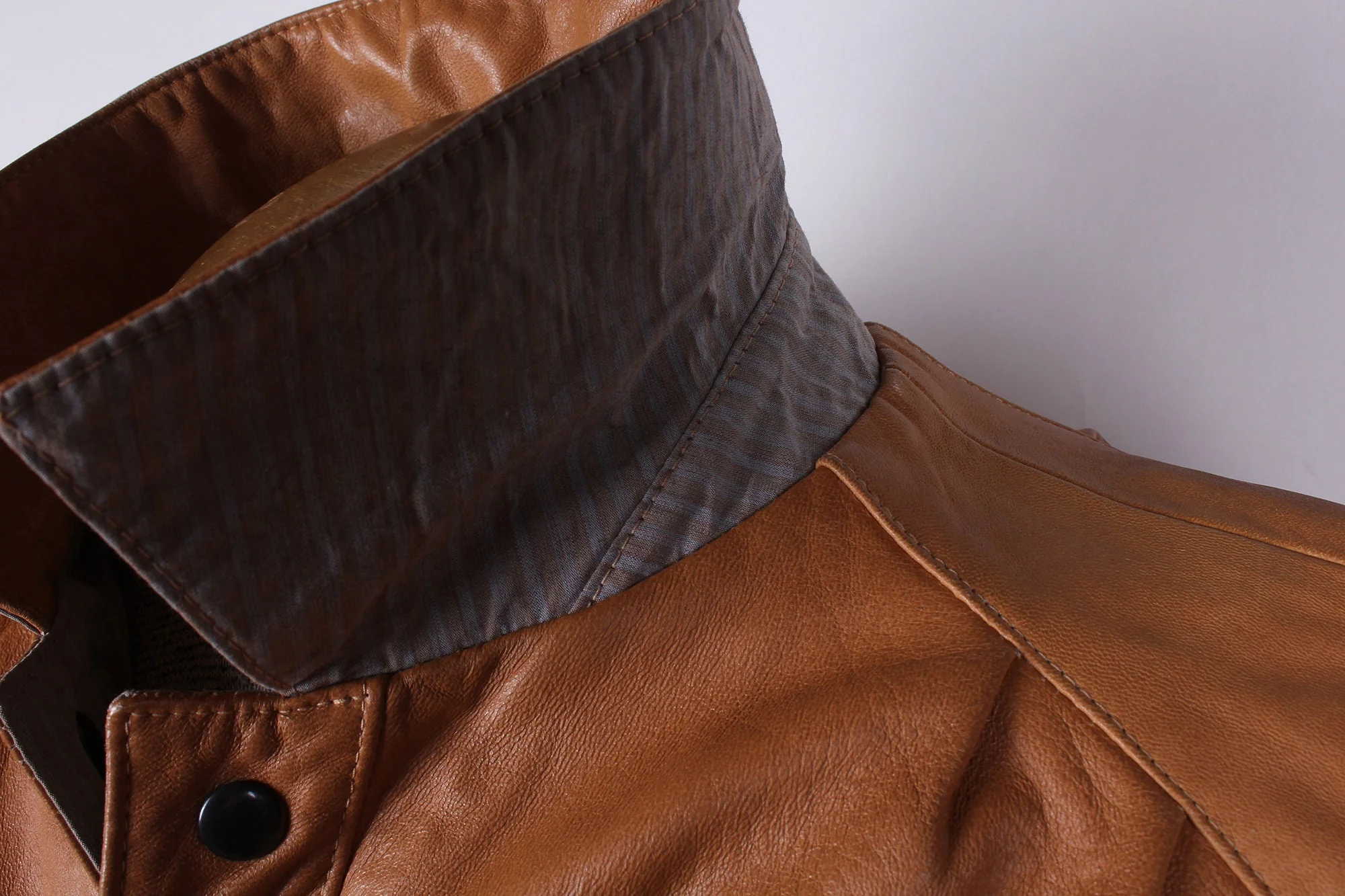 80s Era M Julian Brand Reversible Genuine Leather Members Only Style Mens Bomber Jacket by Julian - Image 4
