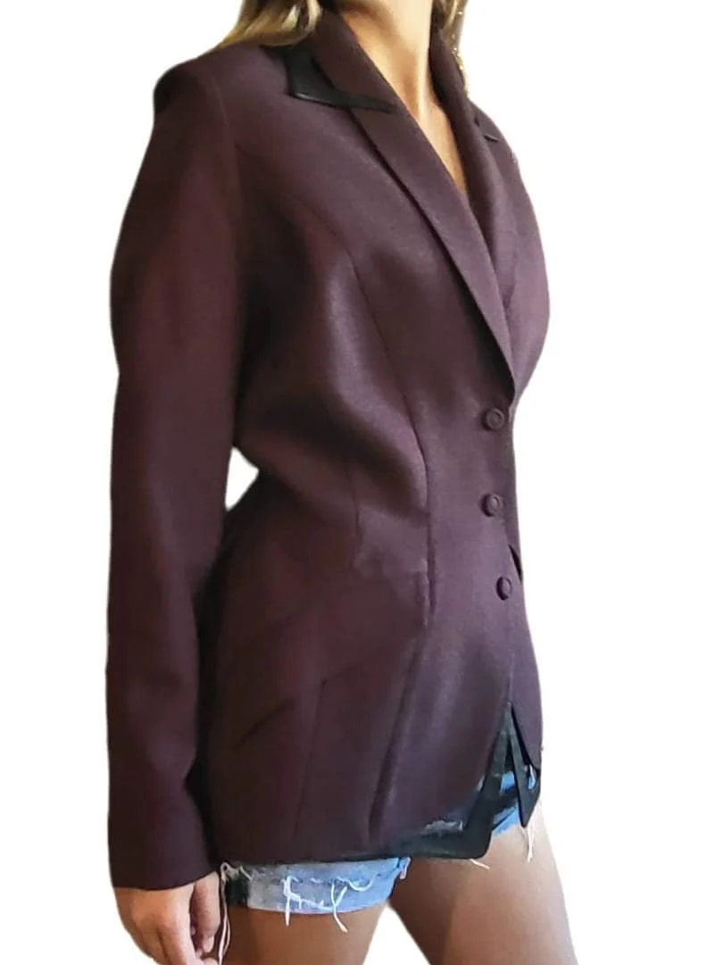 80s Exquisite Avant Garde Cage Cut-outs Jacket By Thierry Mugler - Image 4