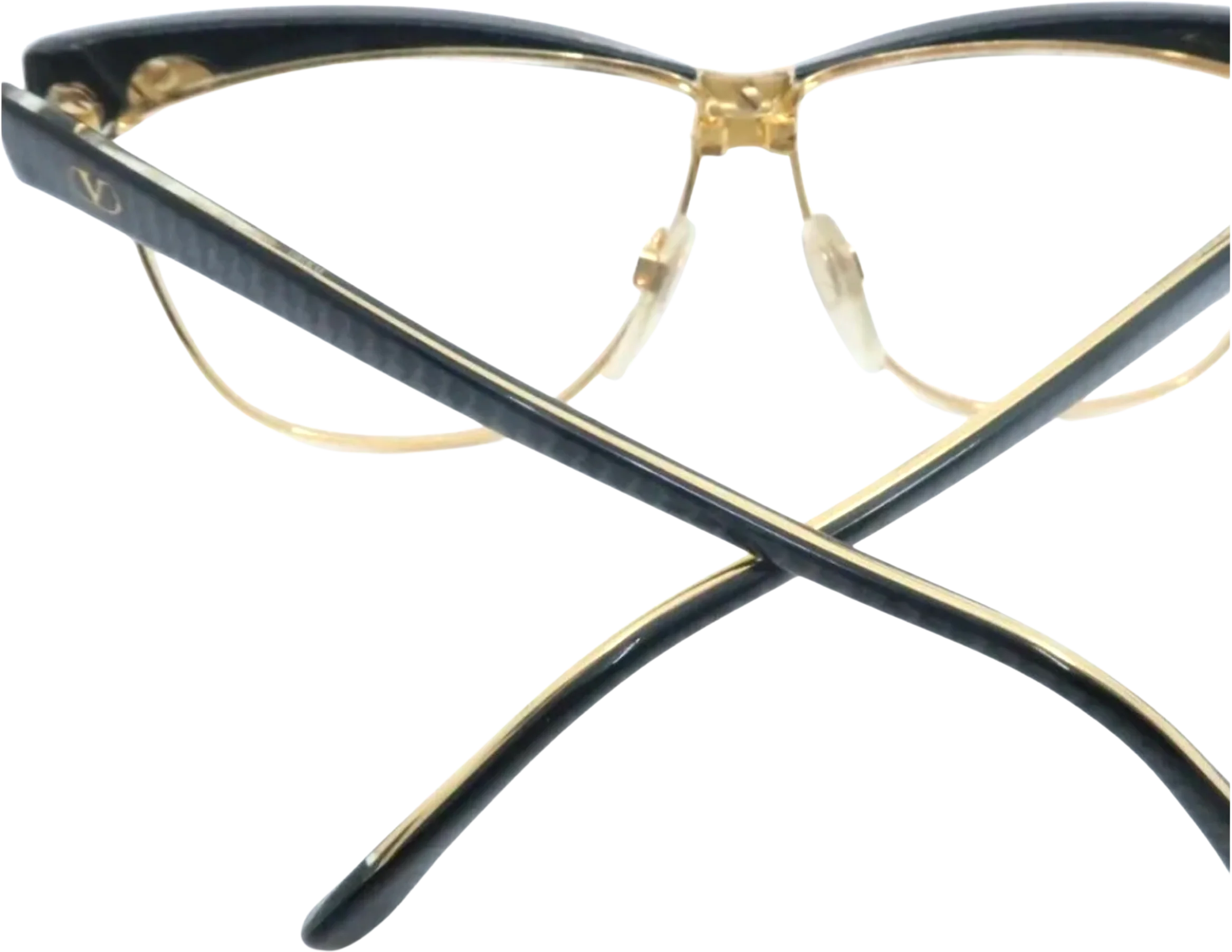 80s Eyeglasses/frames Mod V400, Made In Italy, Nos By Valentino - Image 2