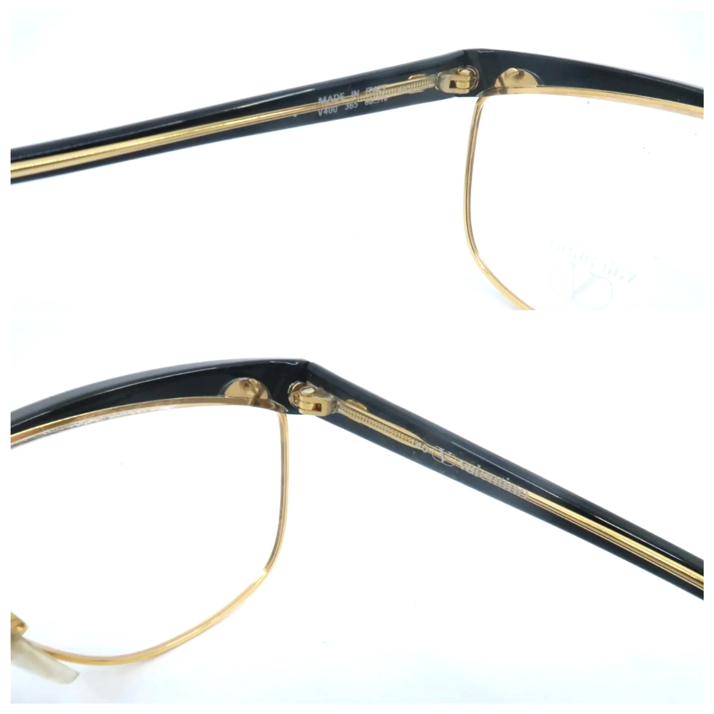 80s Eyeglasses/frames Mod V400, Made In Italy, Nos By Valentino - Image 4
