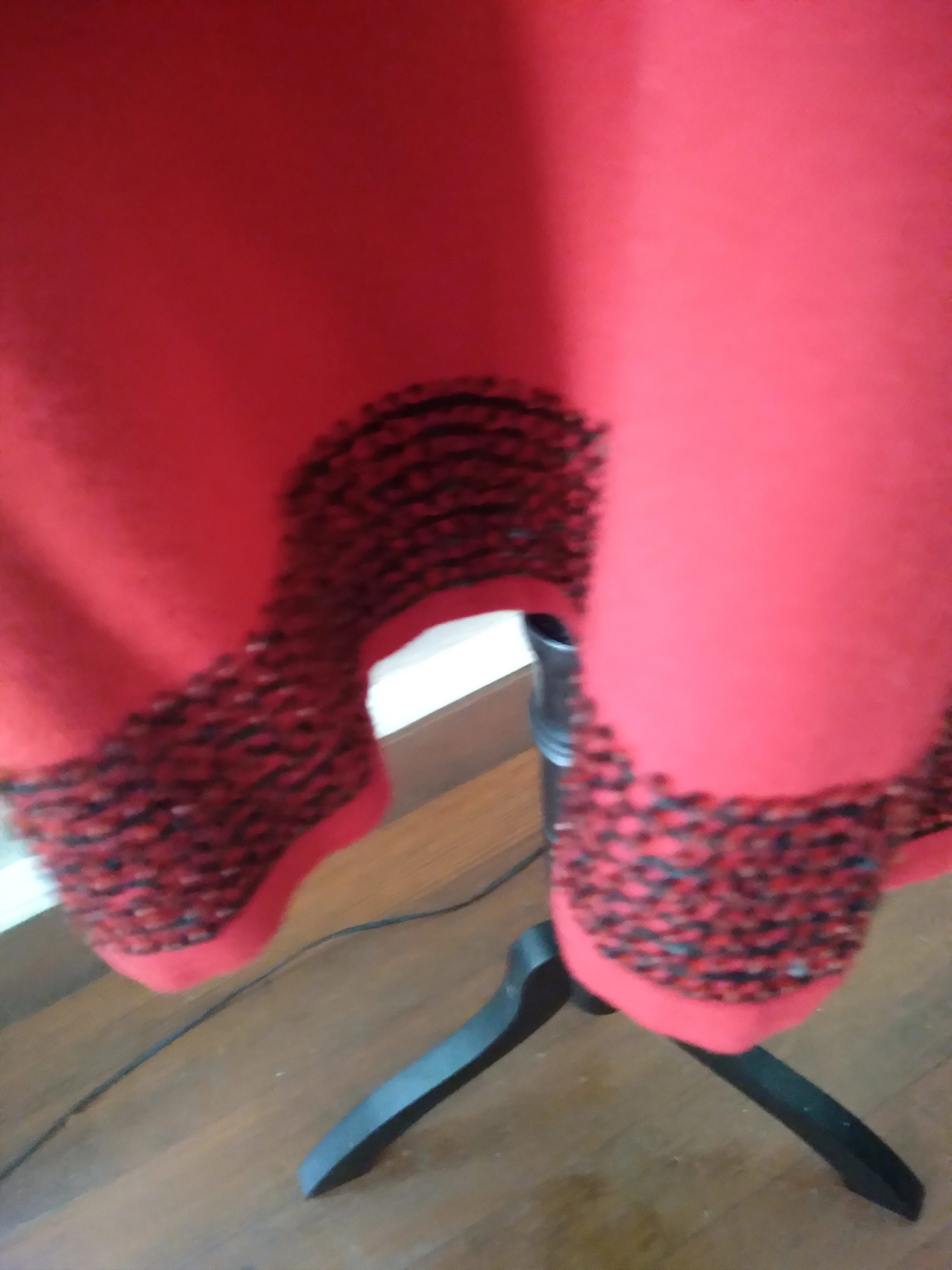 80s Festive Red Sweater By Jones New York - Image 5