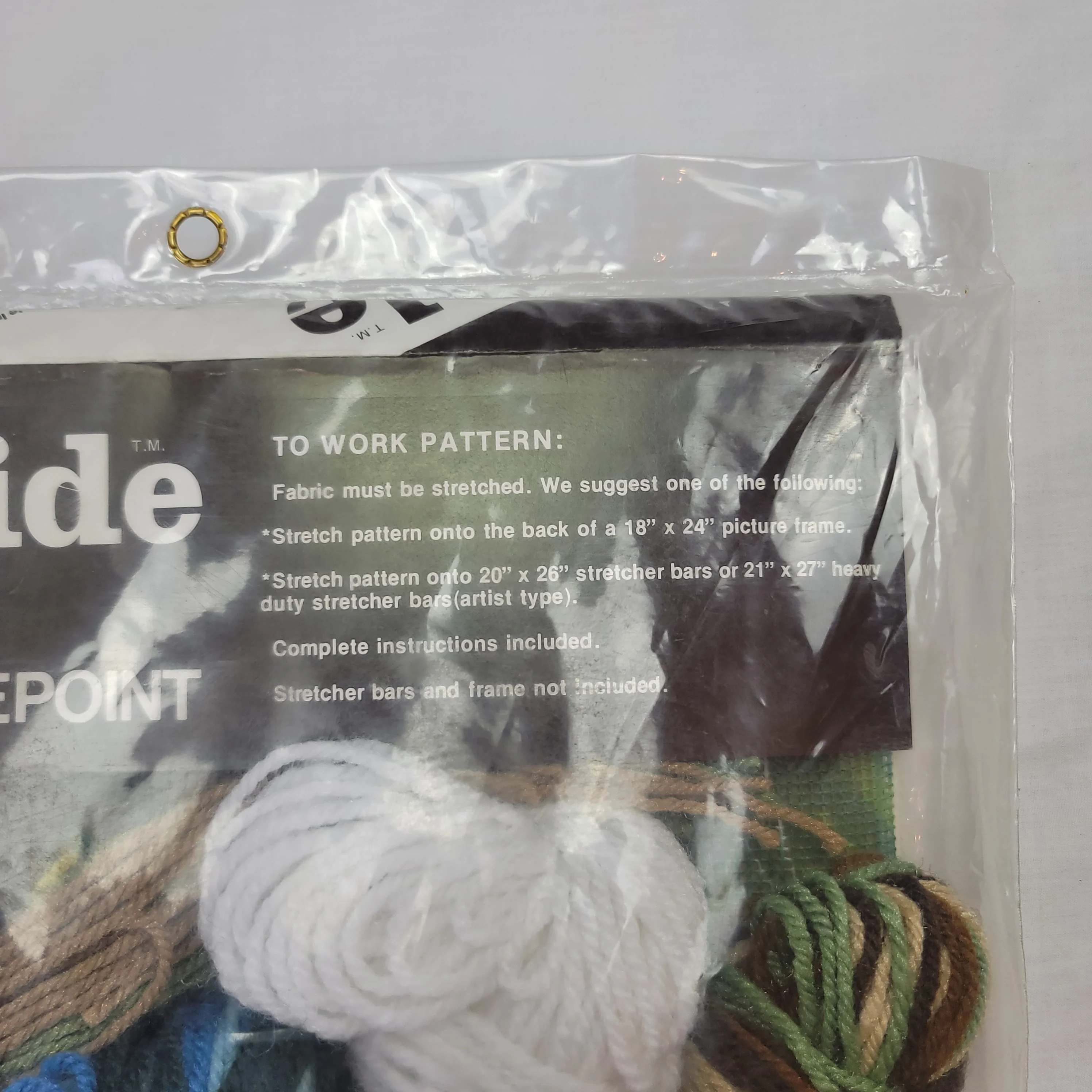 80s Fireside Sierra Longstitch Needlepoint Kit Sealed By Fireside - Image 5