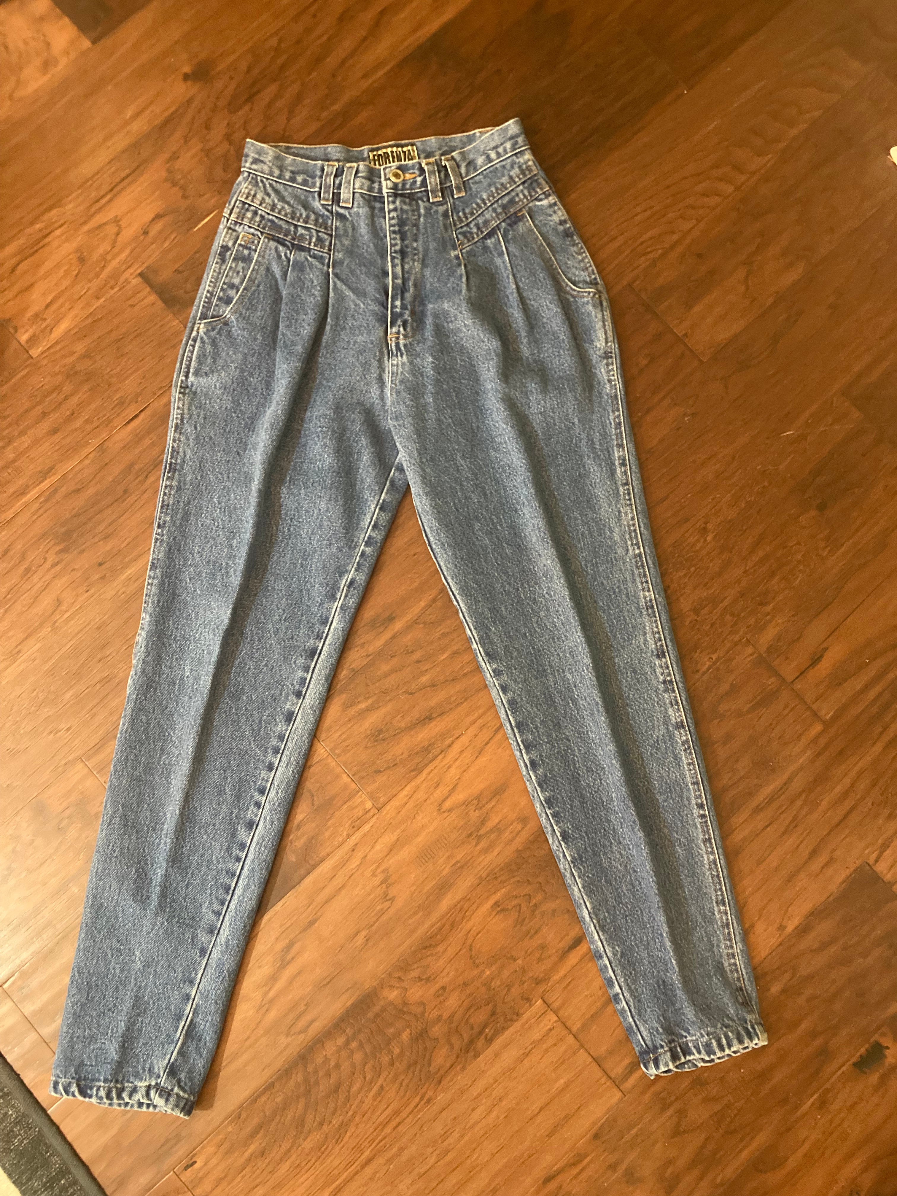 80s Forenza 80s 100% Cotton Mom Jeans Vintage By Forenza - Image 3