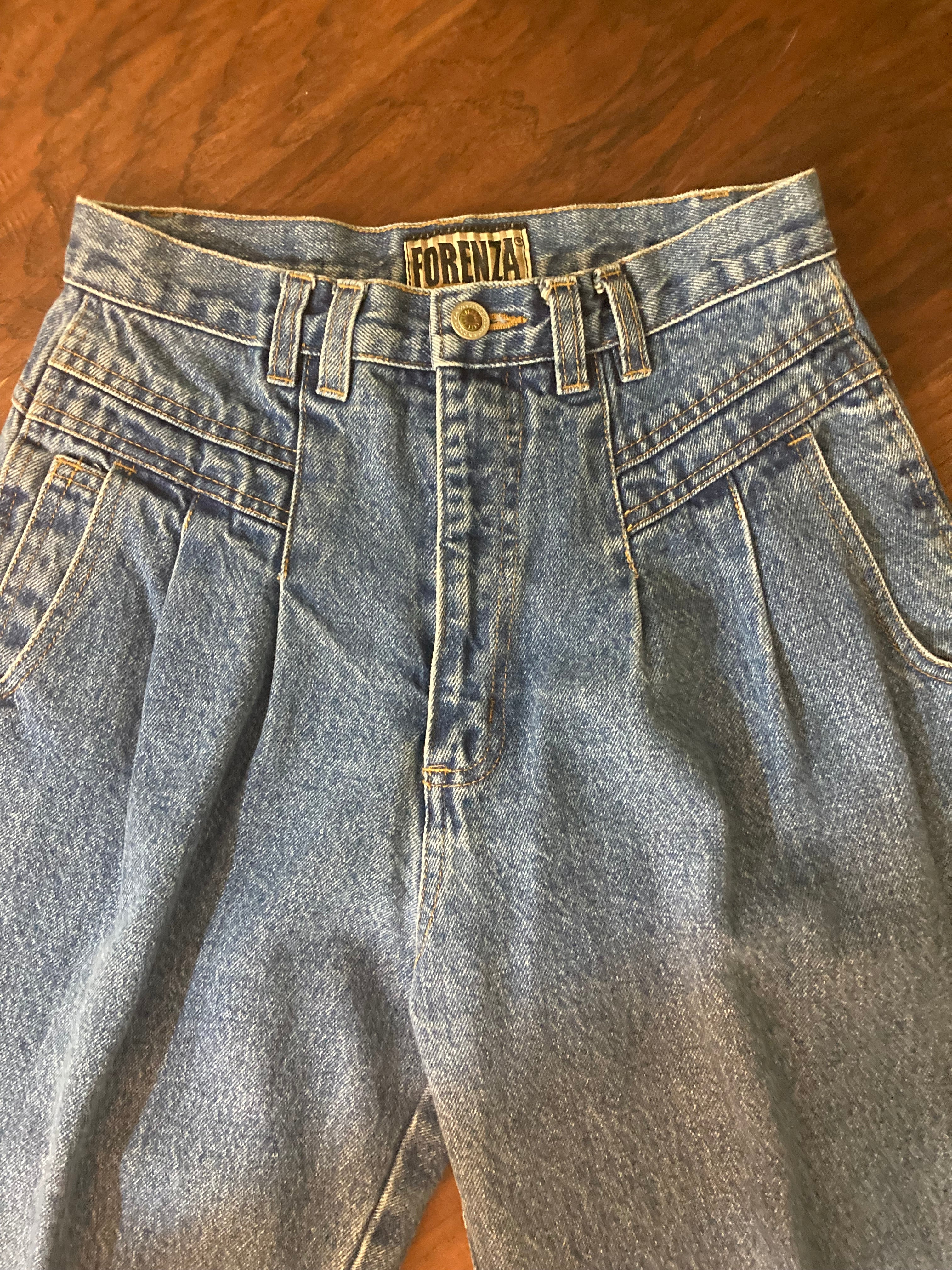 80s Forenza 80s 100% Cotton Mom Jeans Vintage By Forenza - Image 4