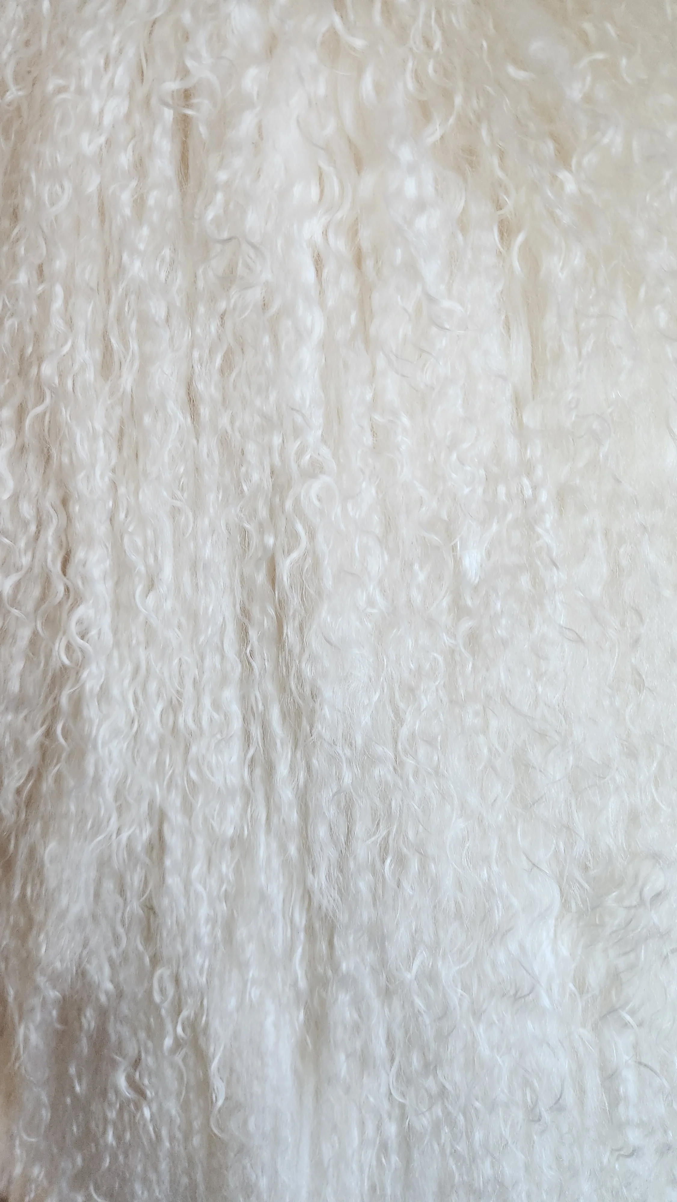 80s Genuine Tibetan Lamb White Fur Coat By Wilsons Furs - Image 3