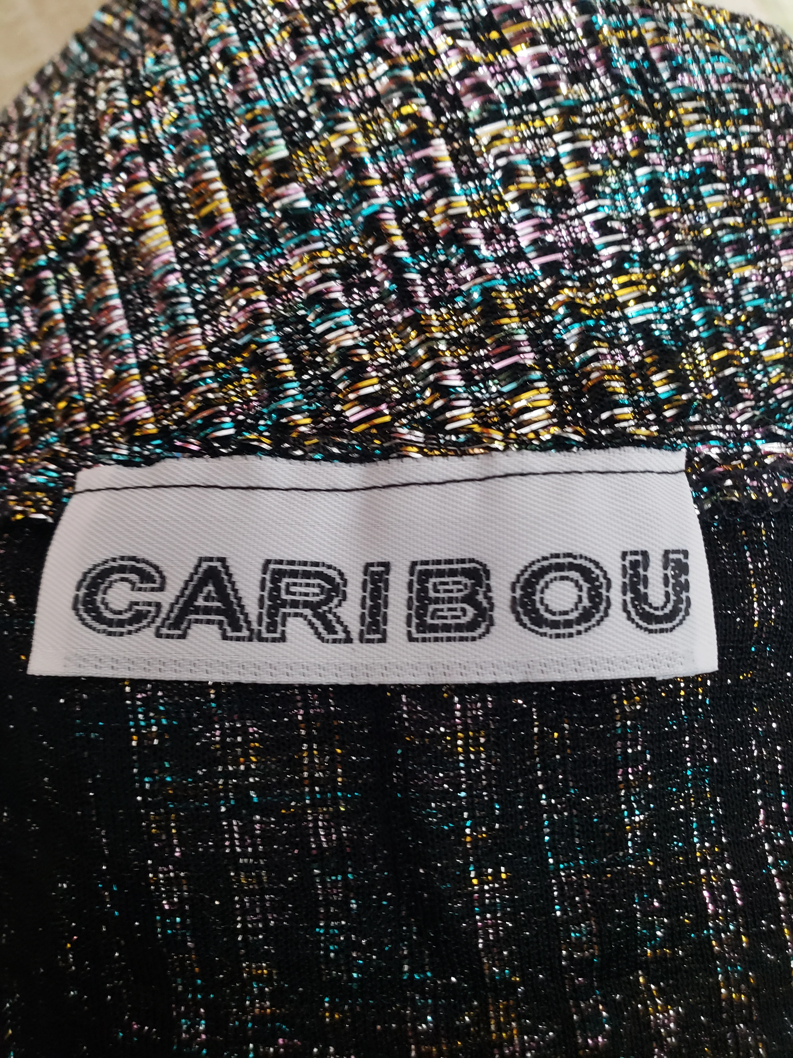 80s Glam Metallic Disco Top By Caribou - Image 3